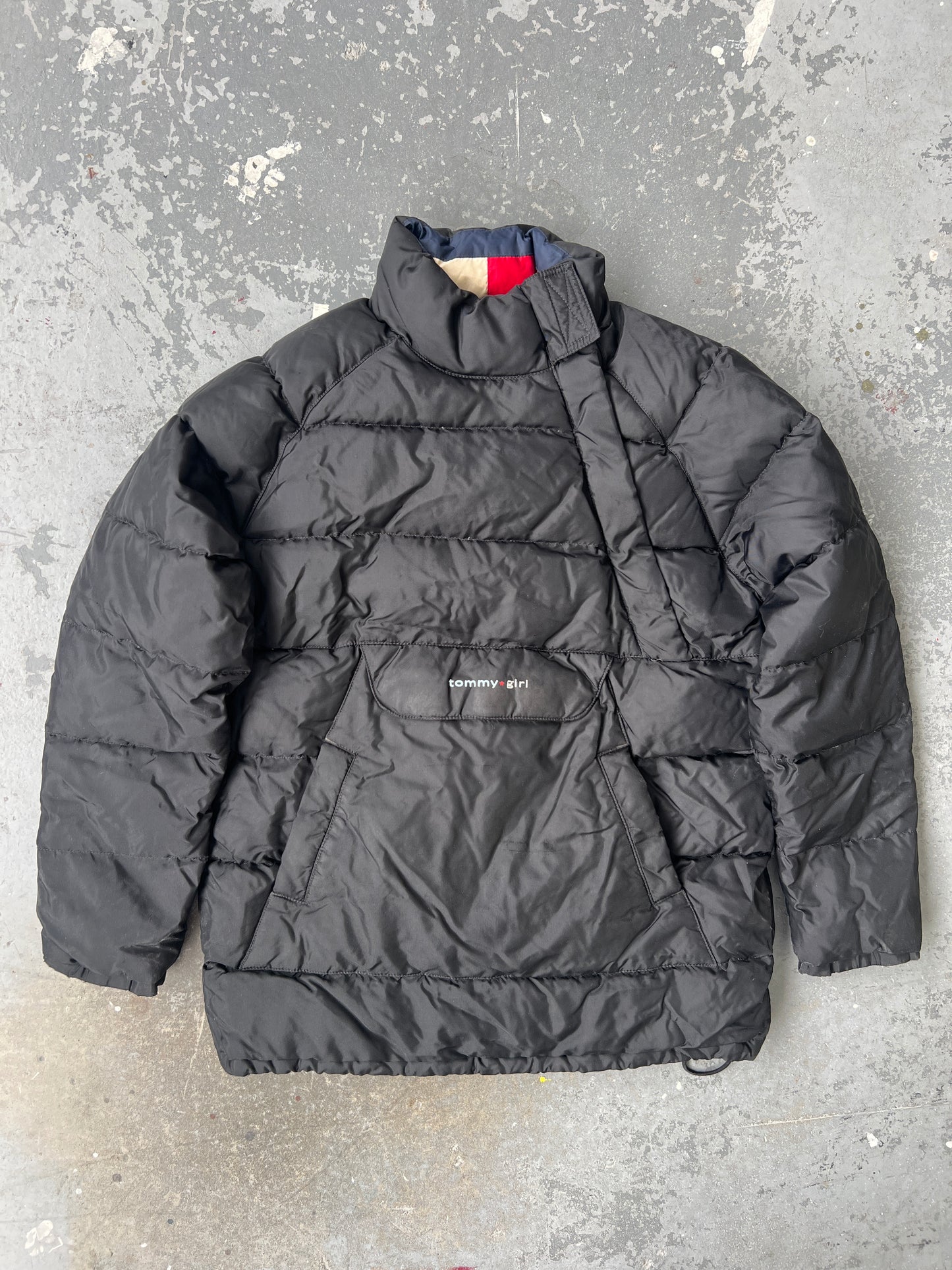 Y2k Tommy Girl Anorak Puffer- Sz M(W)