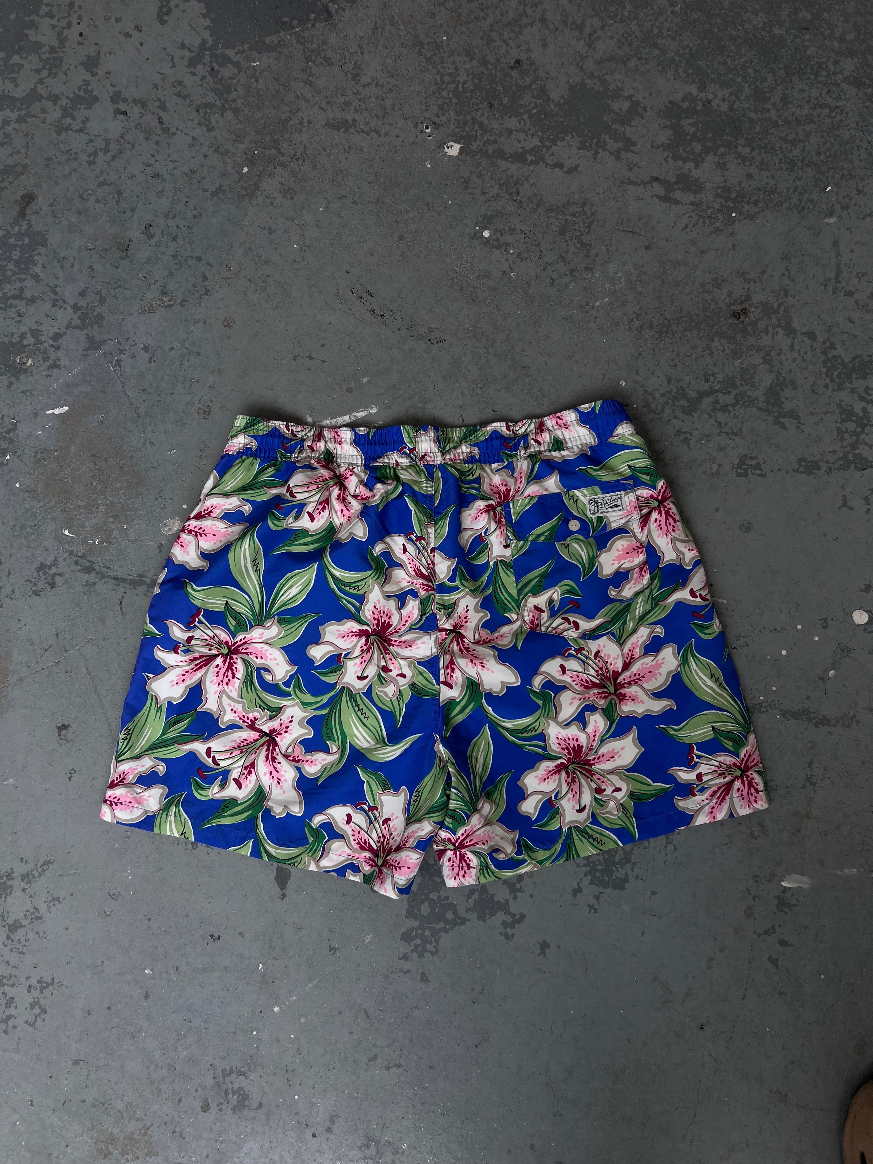 Polo RL Flower Swimtrunk- Sz XXL