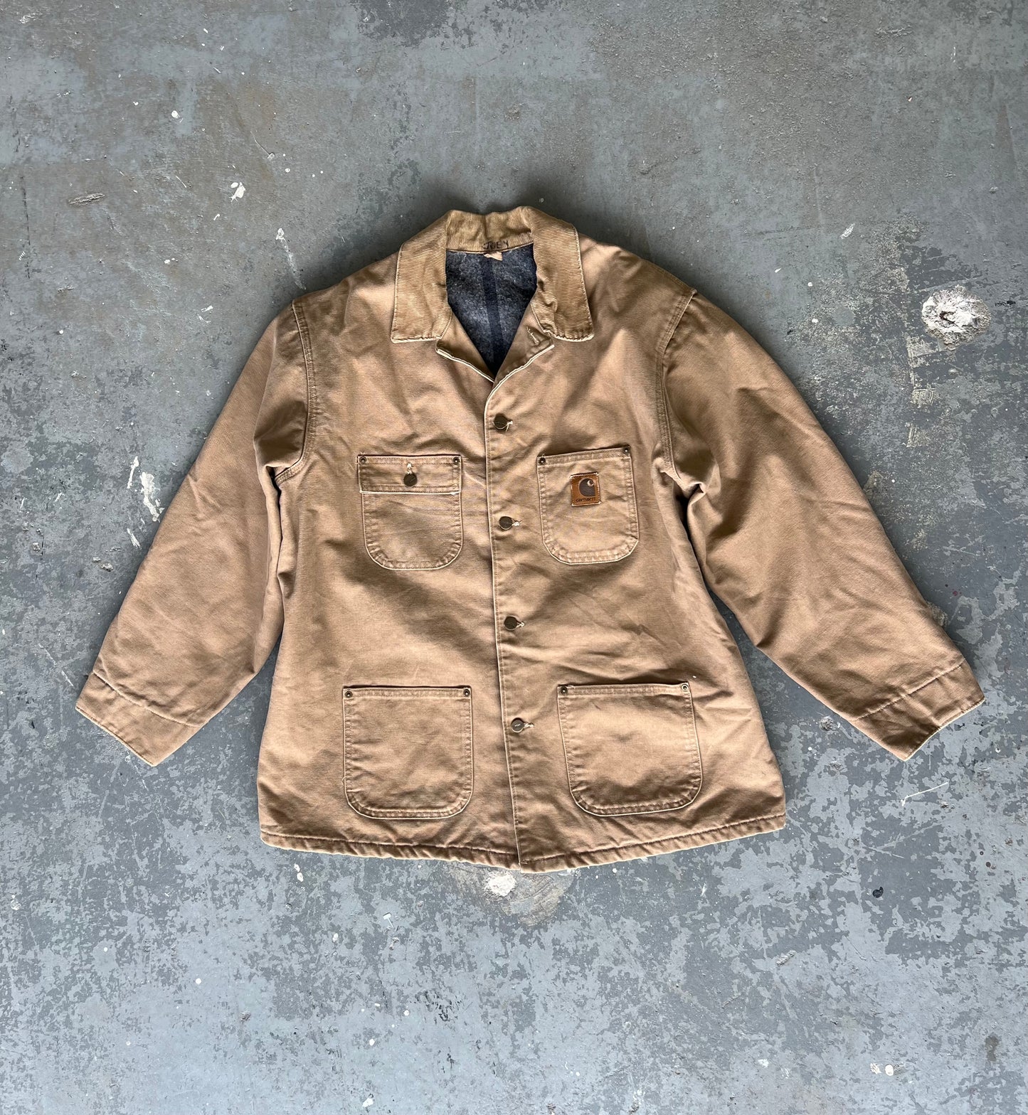 90s Carhartt Chore Jacket- Size XXL