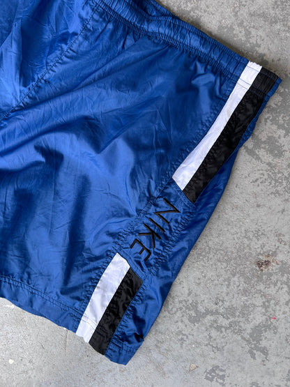 Y2K Nike Navy/Black/White Trunk Short - Sz L