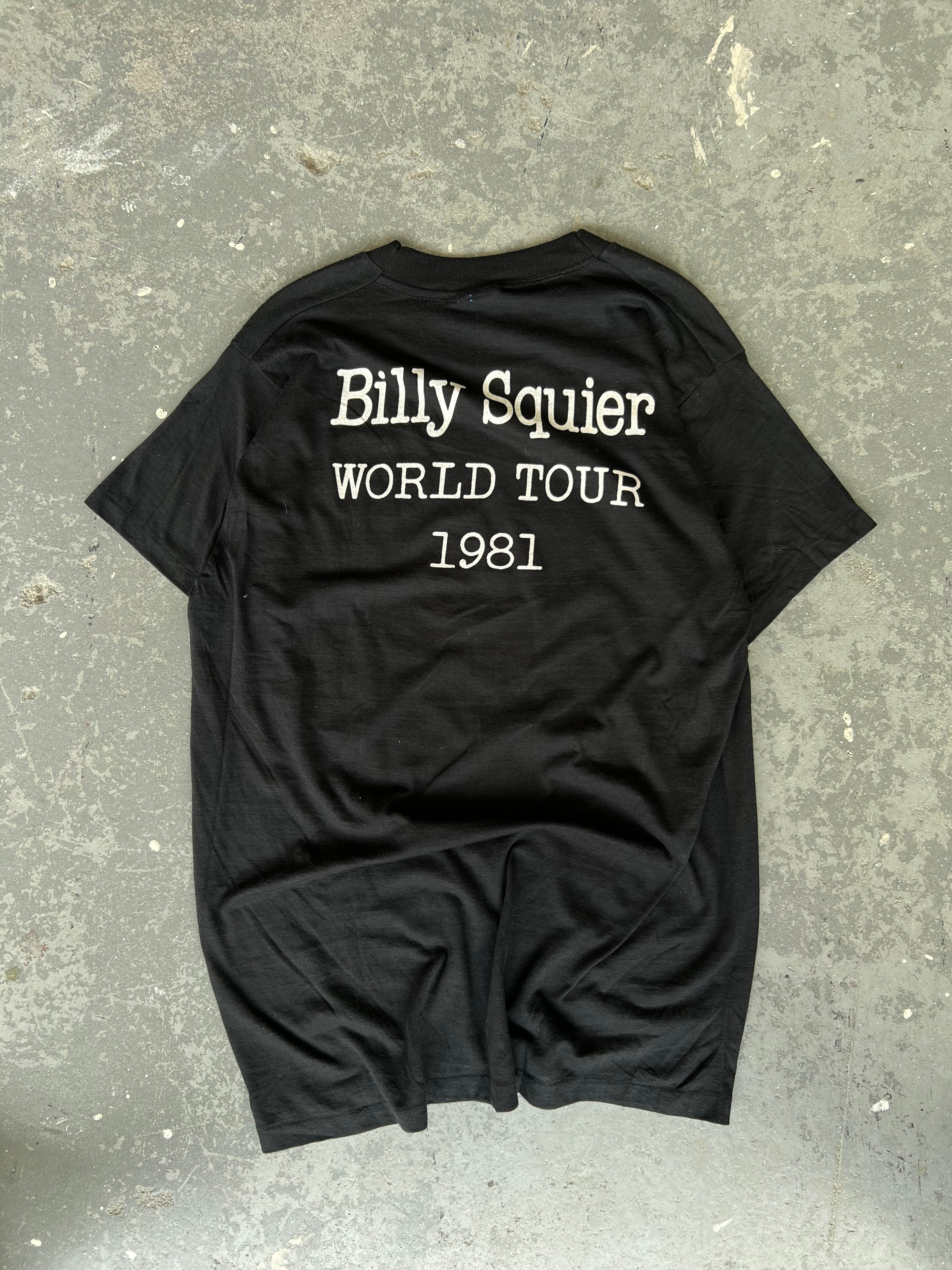 81' Billy Squier '' Don't Say No World Tour'' - Sz XL