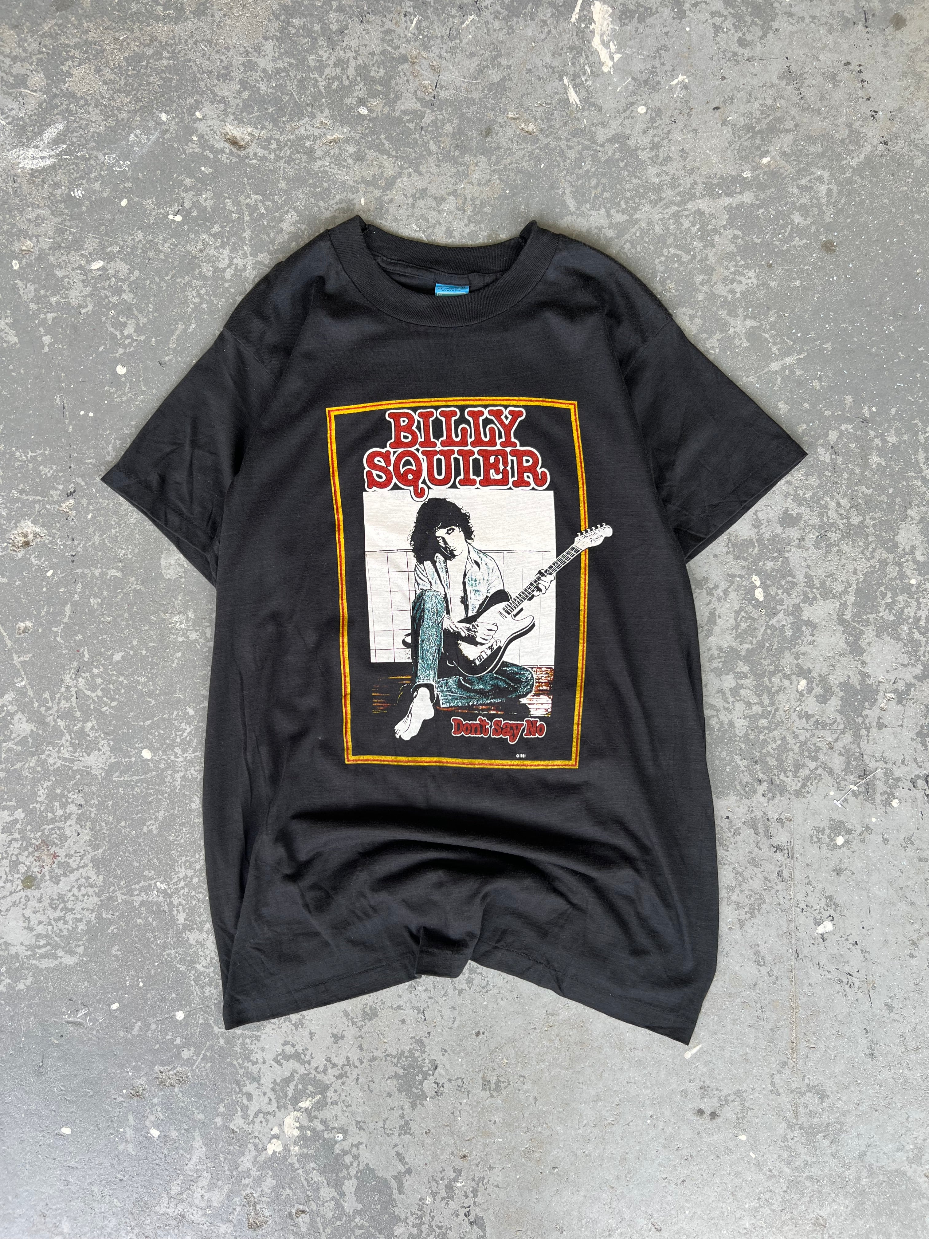 81' Billy Squier '' Don't Say No World Tour'' - Sz XL