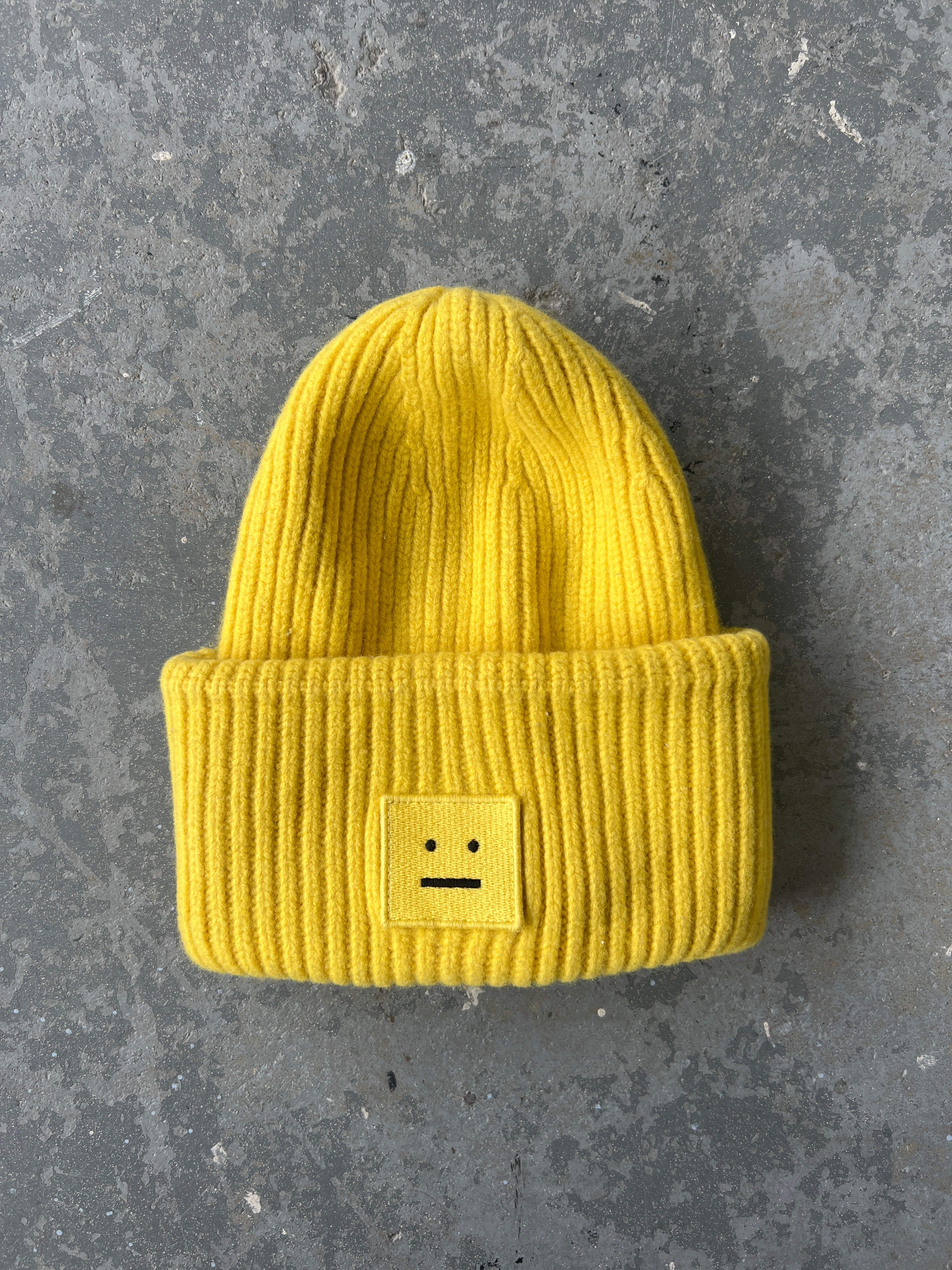 Acne Studios Yellow beanie