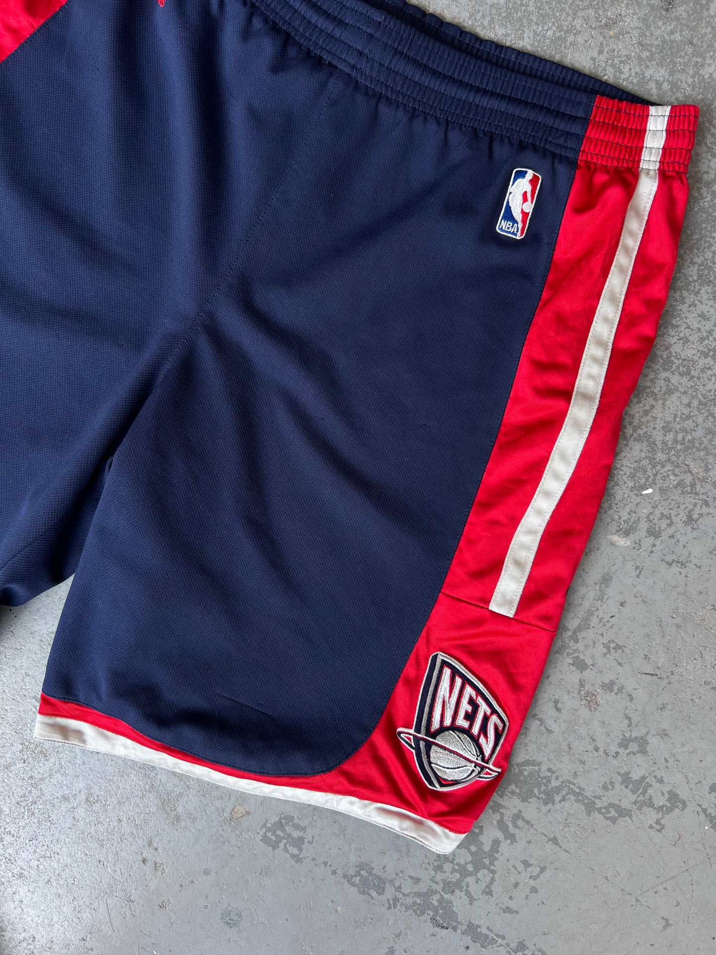 Y2K Adidas NBA Nets basket-ball Short - Sz XL