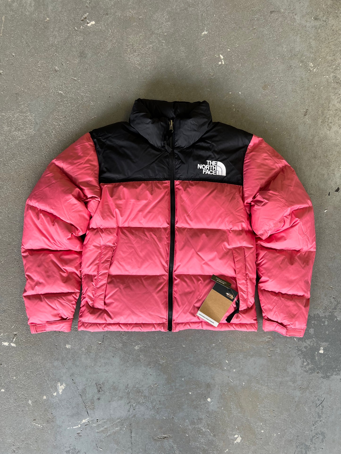 NEW The North face 1996 Pink/Black Nuptse Puffer - Size M(W)