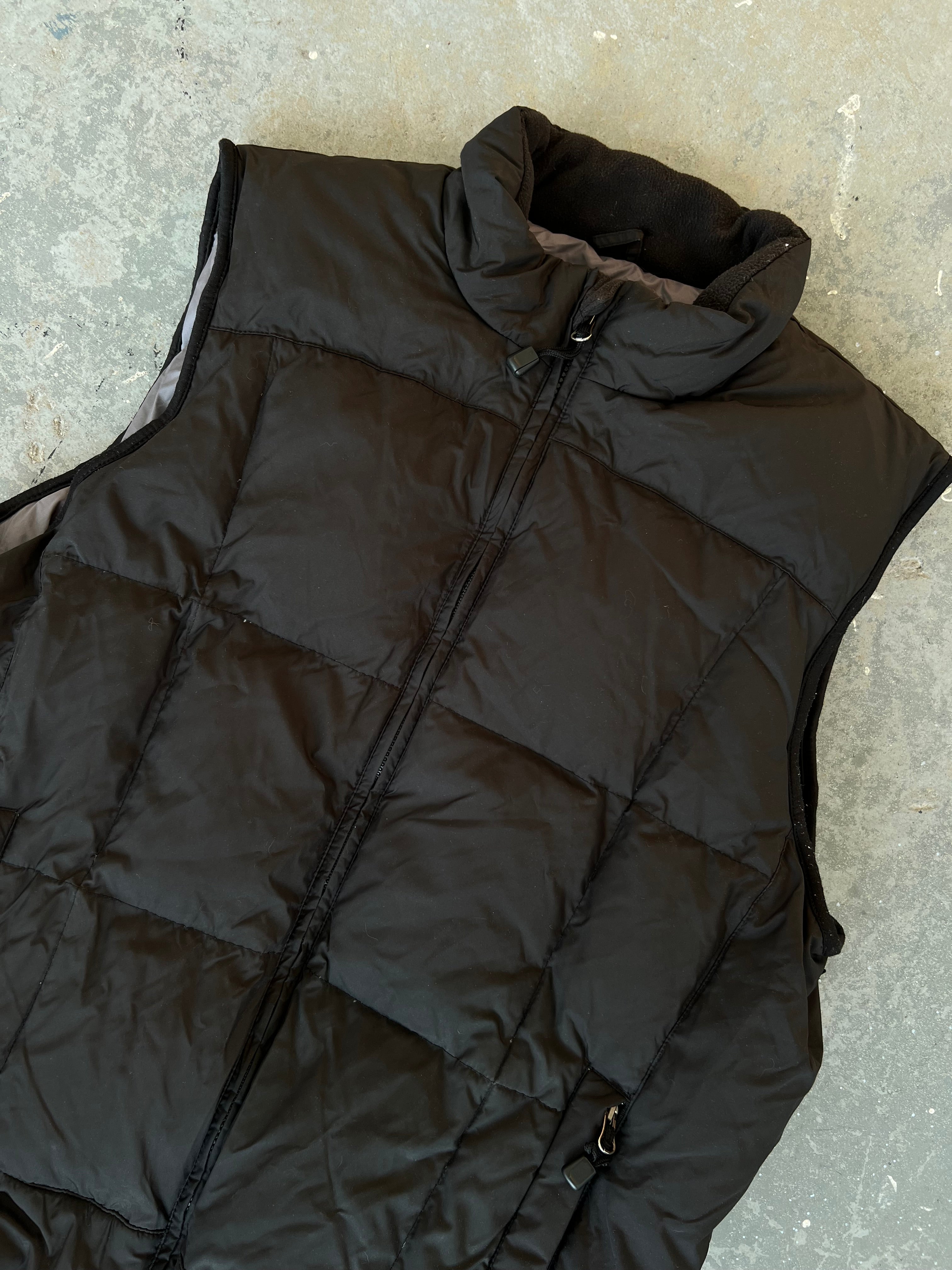 Eddie bauer Black Puffer Vest - Size L