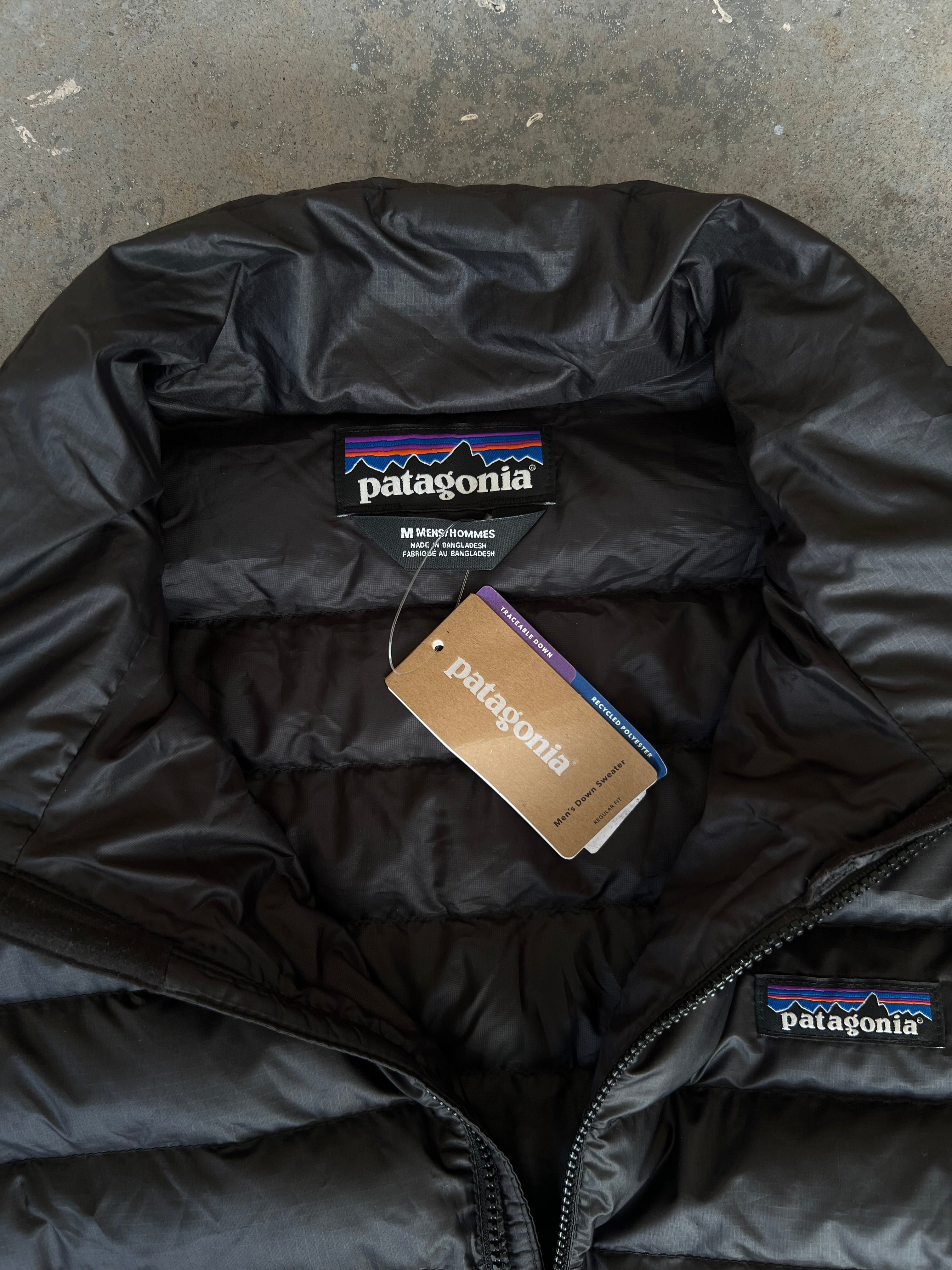 Patagonia M's Down Black Sweater - Sz L