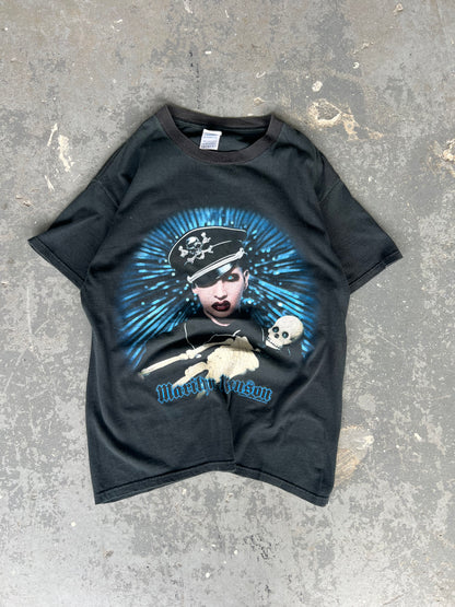 04' Marilyn Manson ''Against all Gods american tour'' tee - Sz M