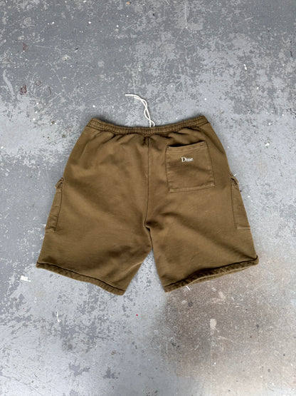 Dime MTL Olive Cargo Sweat short - L