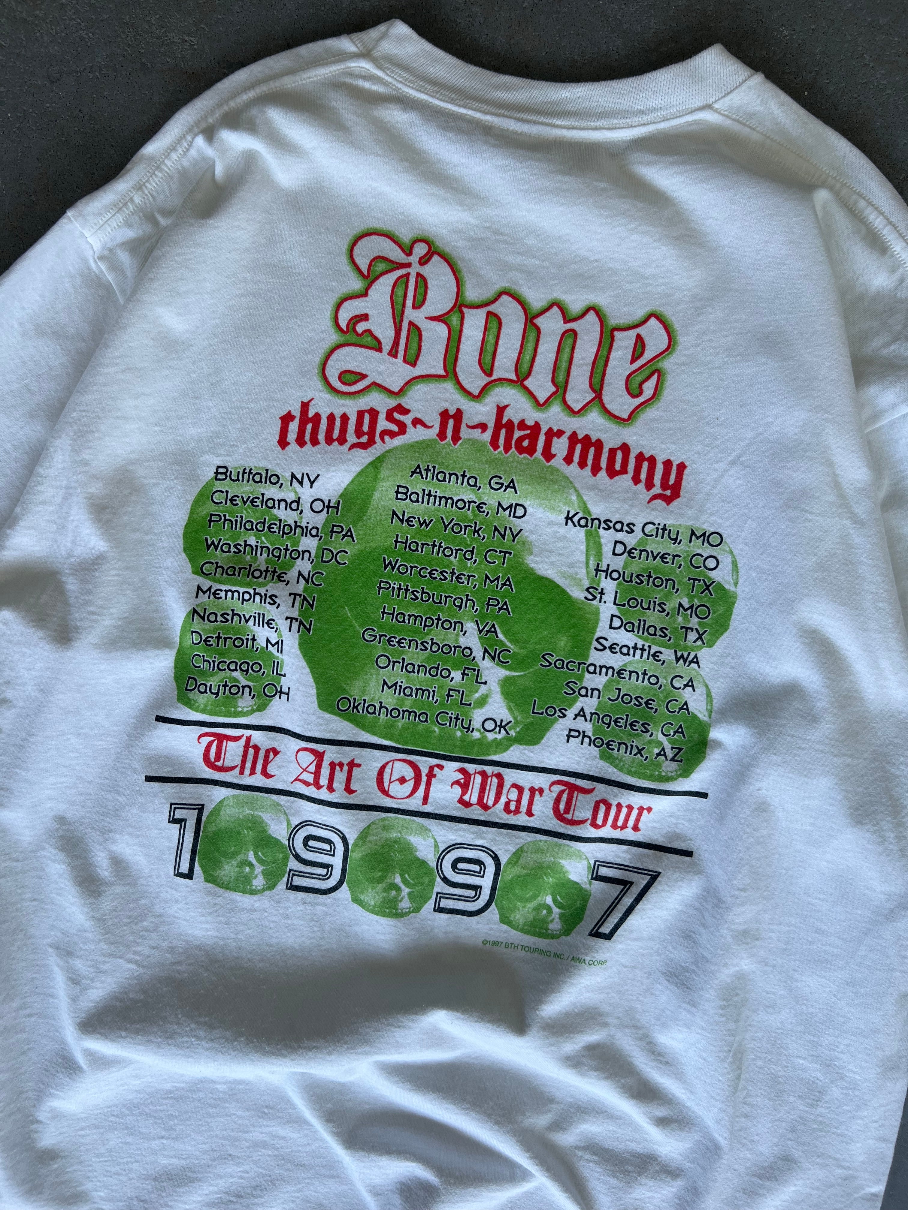 97’ Bone Thug n Harmony ‘’Art of war’’ tee- Sz XL