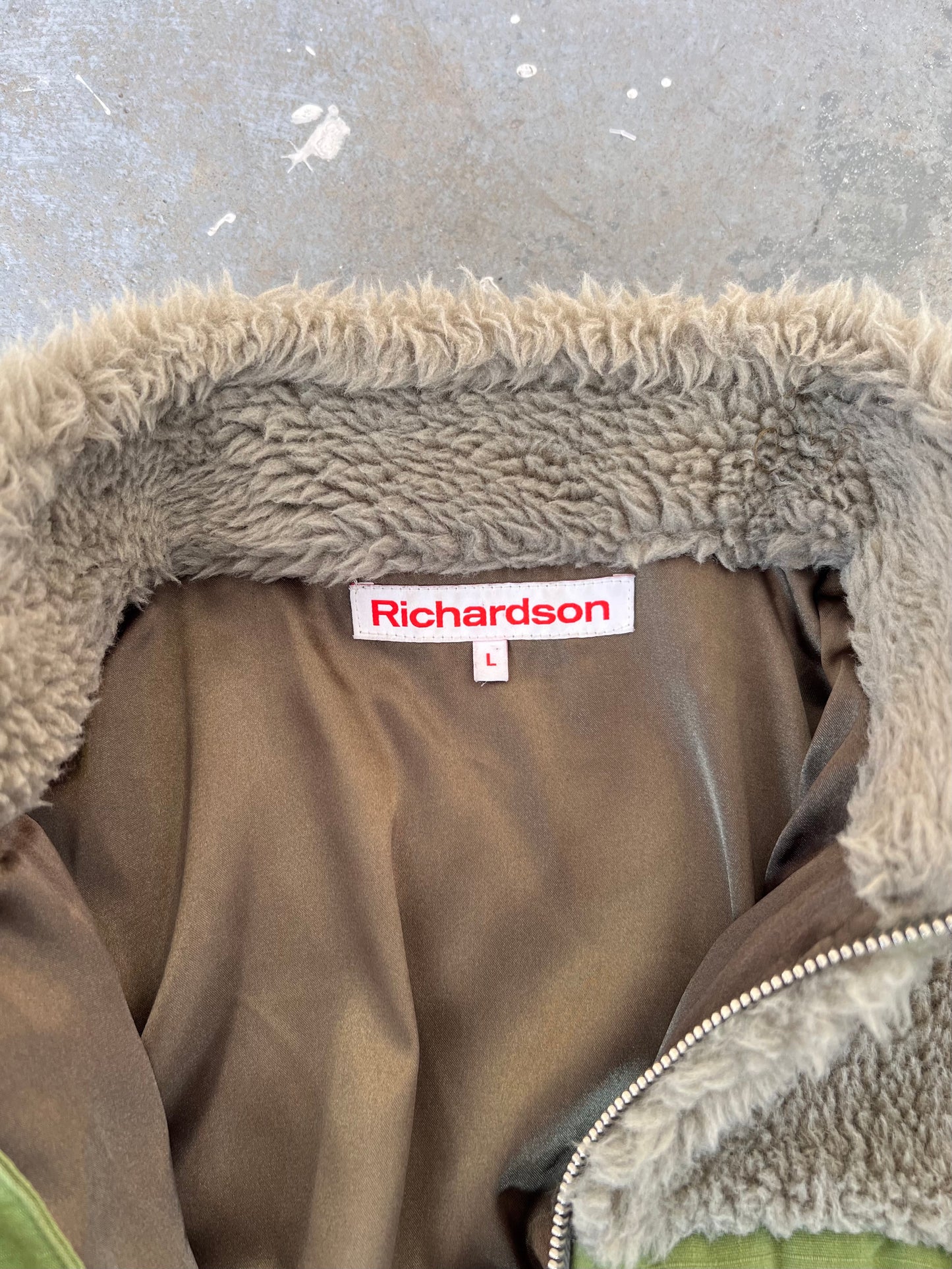 Richardson Green Fleece Jacket - Sz L