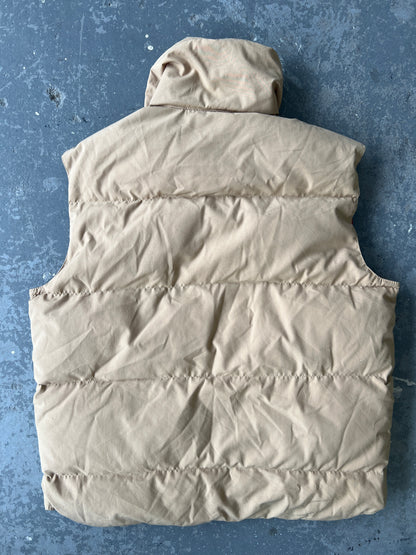 90s JC Penney Beige puffer vest - Sz L