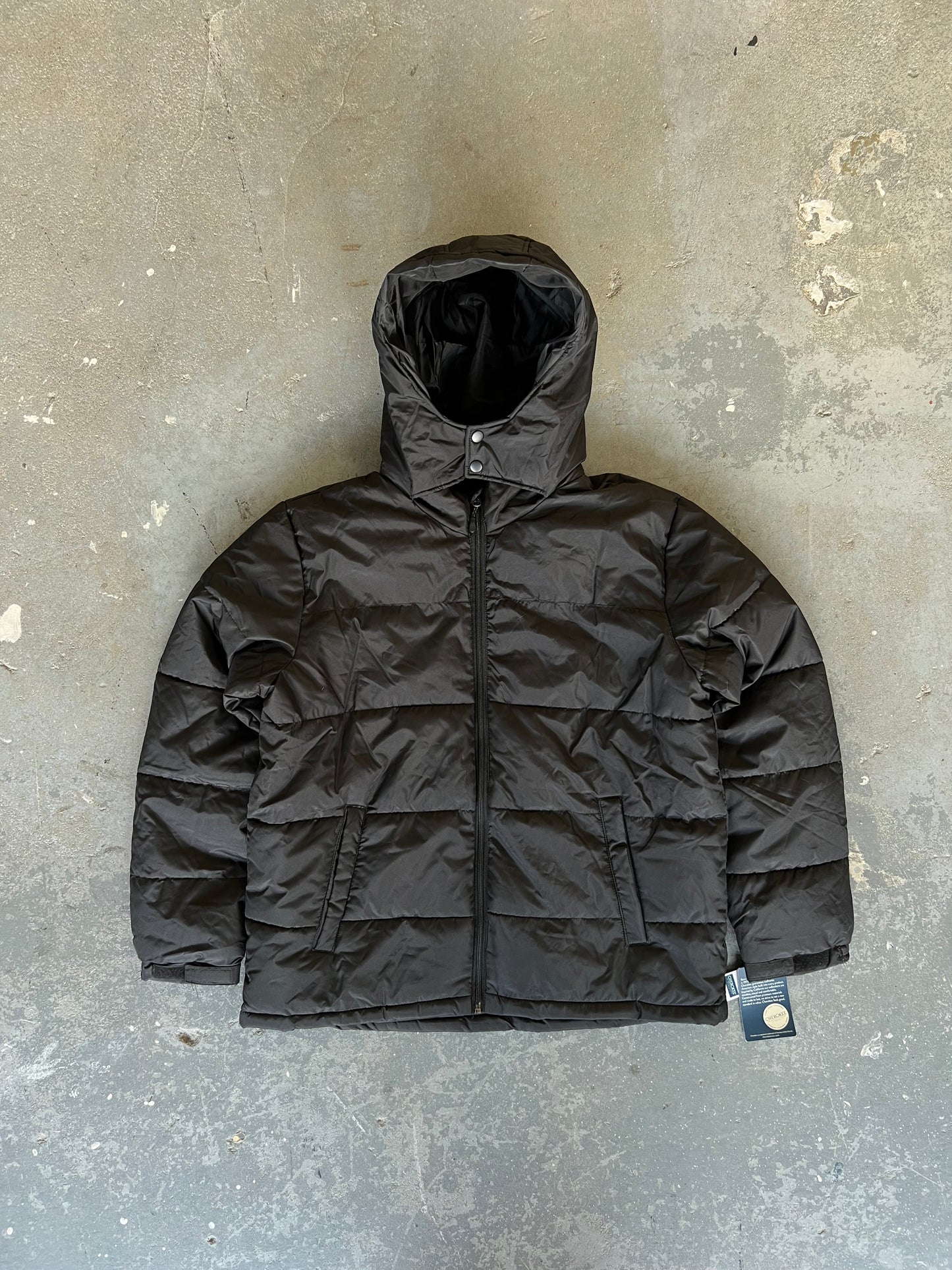 Cherokee Black puffer- Size L