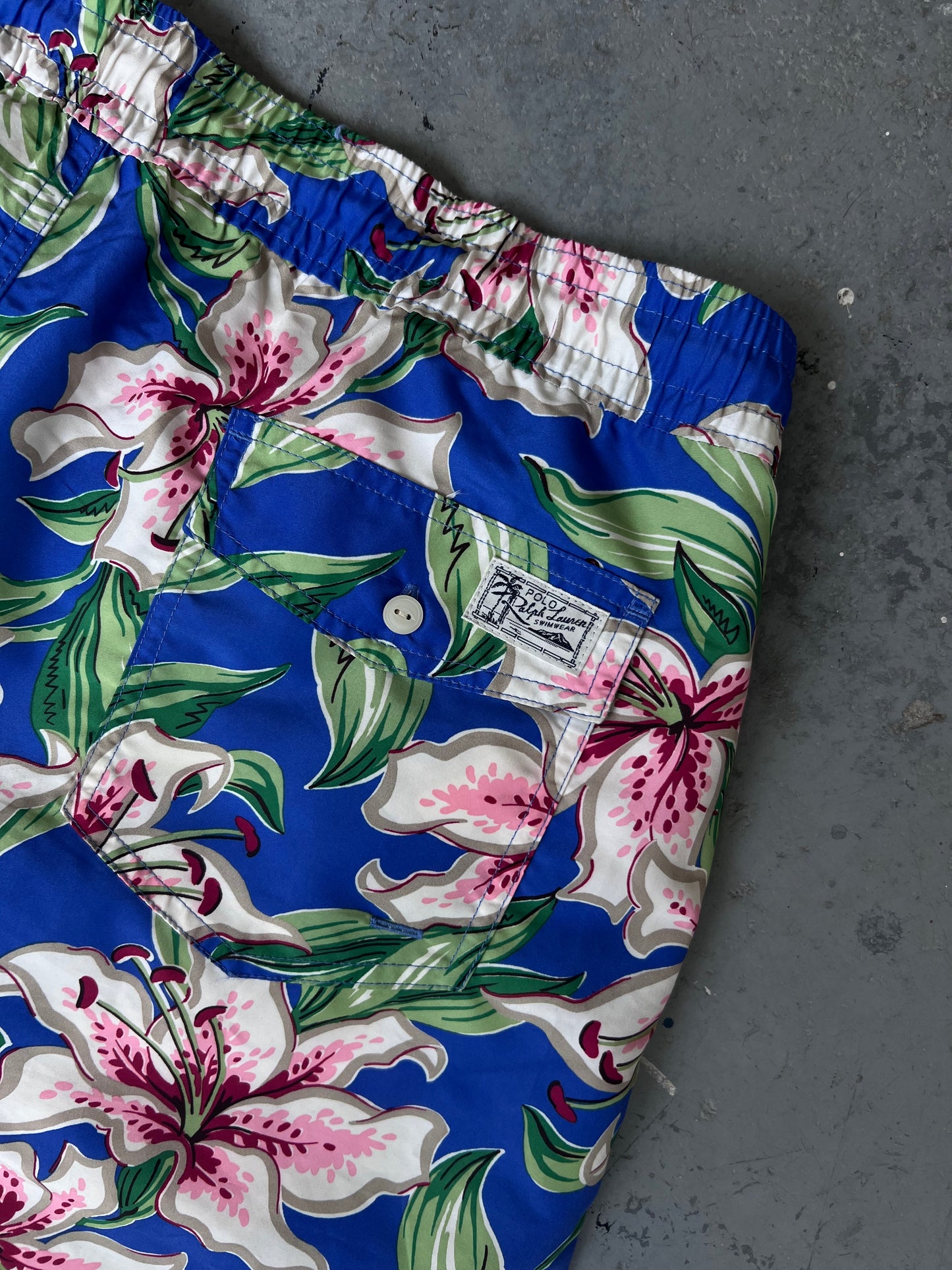 Polo RL Flower Swimtrunk- Sz XXL