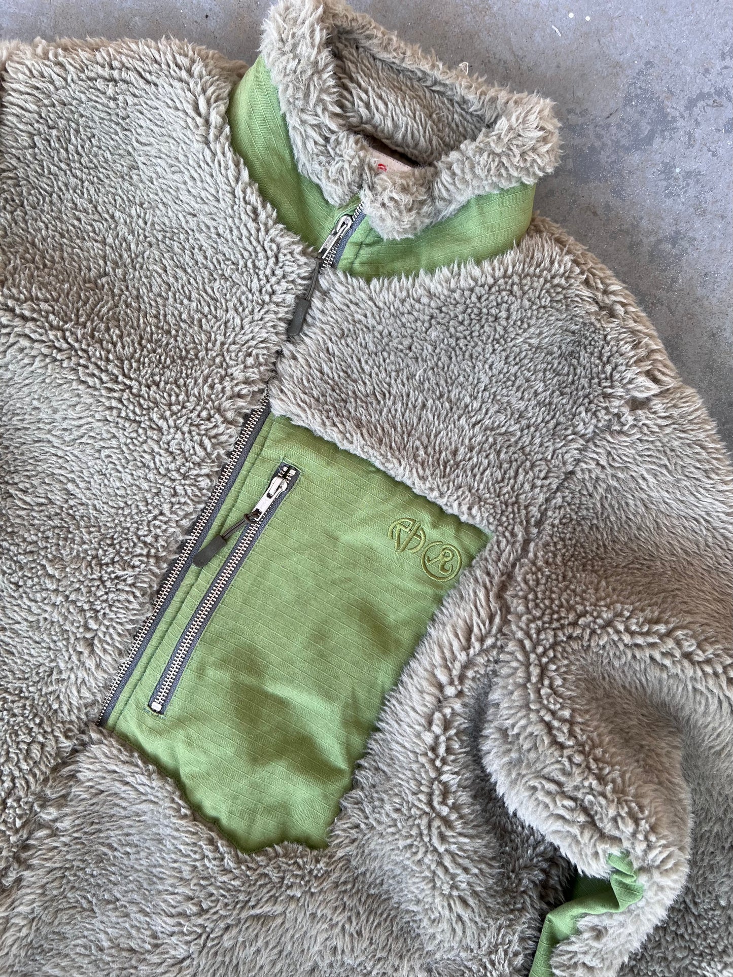 Richardson Green Fleece Jacket - Sz L