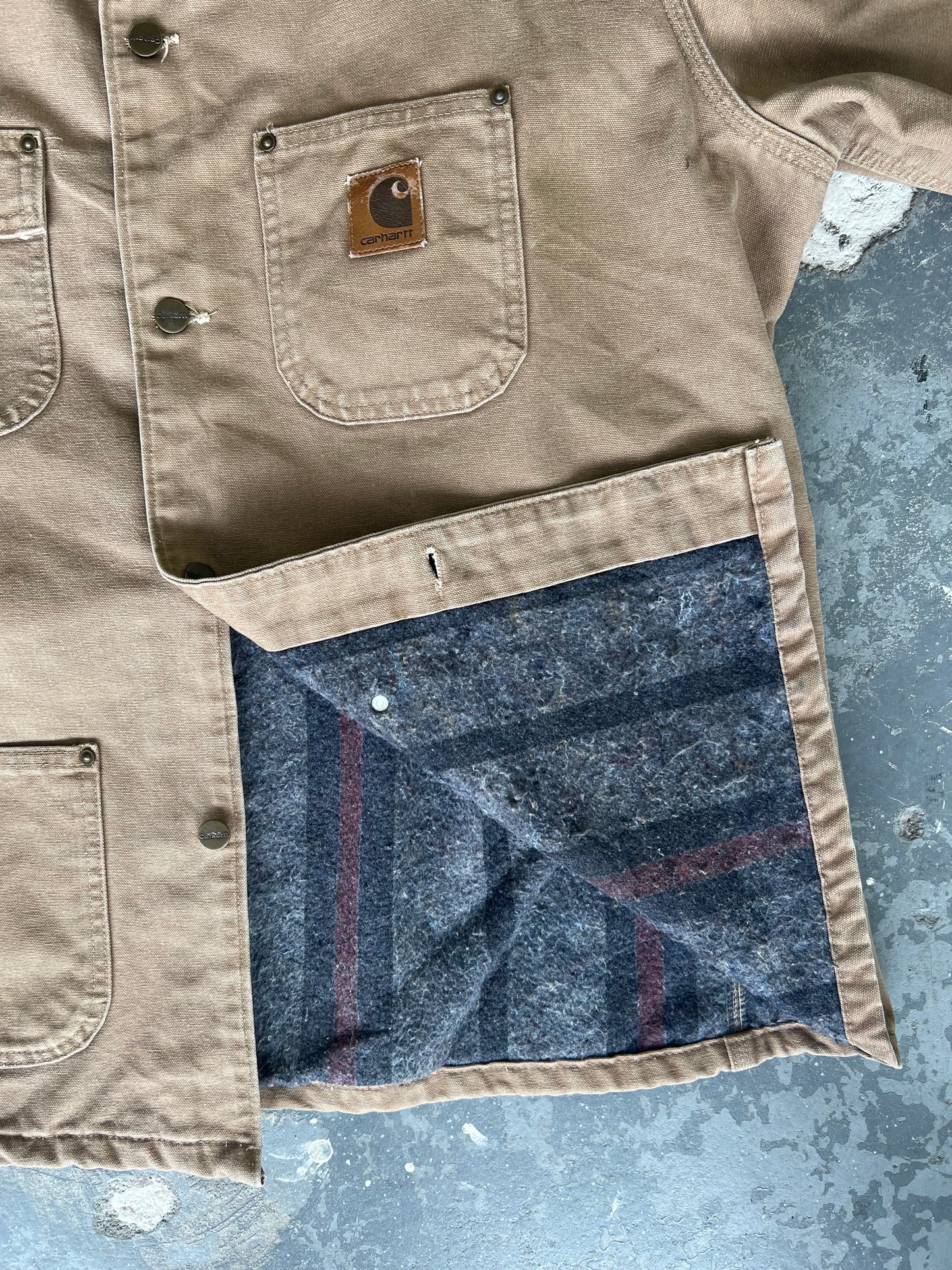 90s Carhartt Chore Jacket- Size XXL