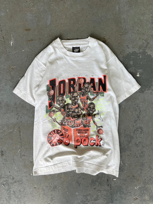 90’ Micheal Jordan “6 pack tee’’ - Sz S