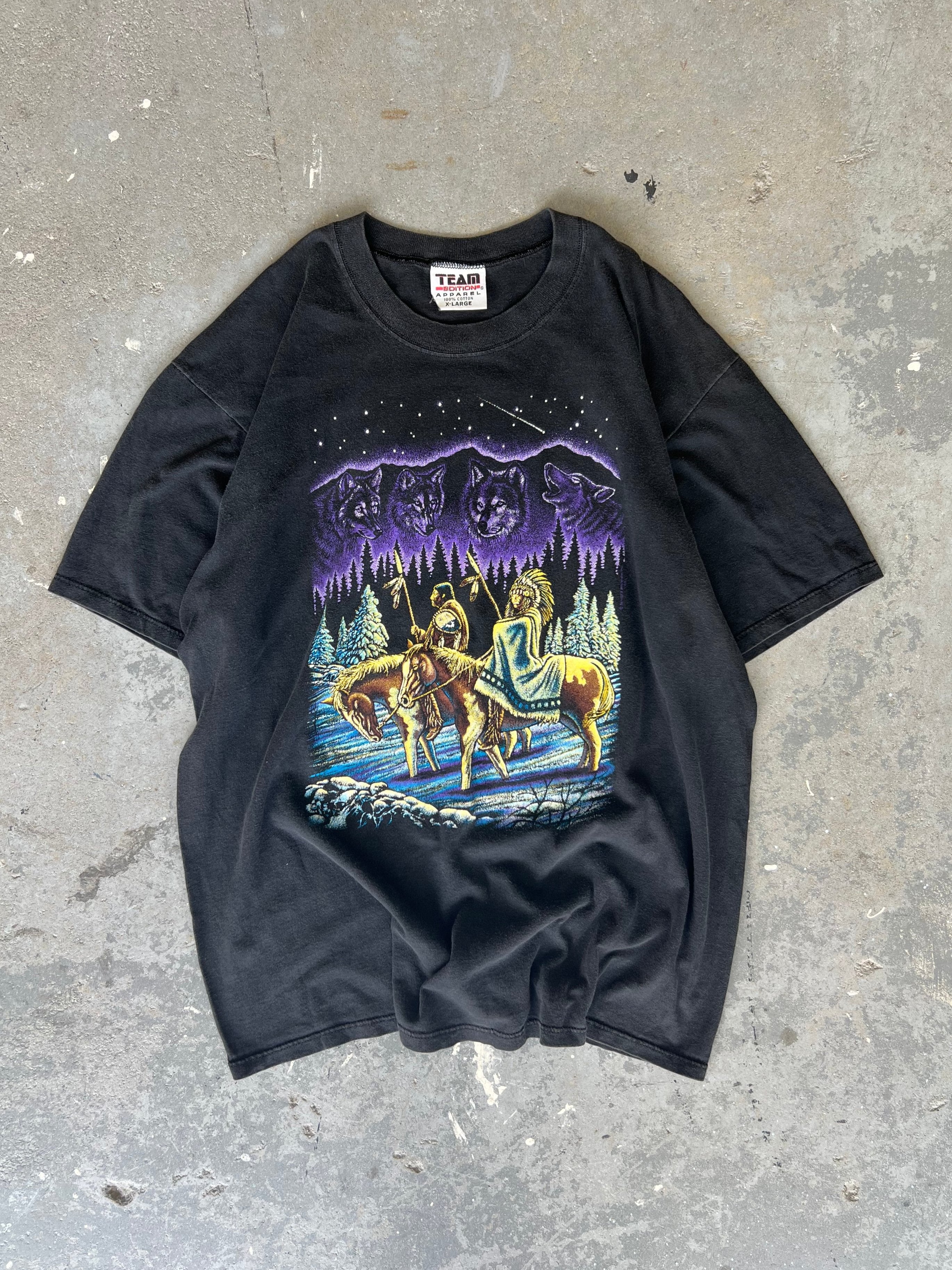 Y2K Wolves Spirit Chiefs tee - Sz XL