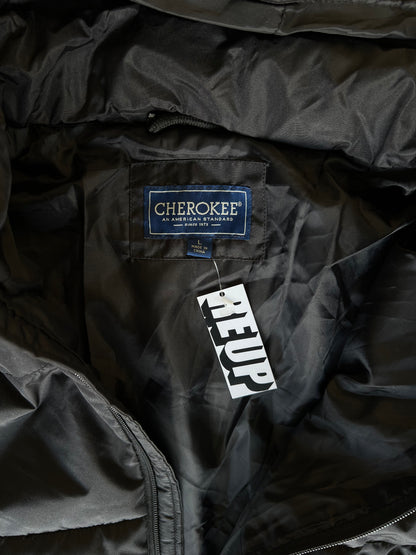 Cherokee Black puffer- Size L