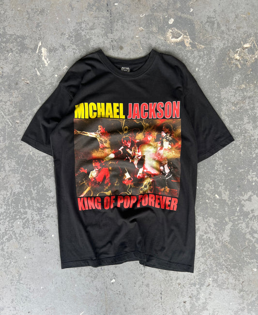 Y2K Micheal Jackson "King Of Pop Forever" tee - Sz L