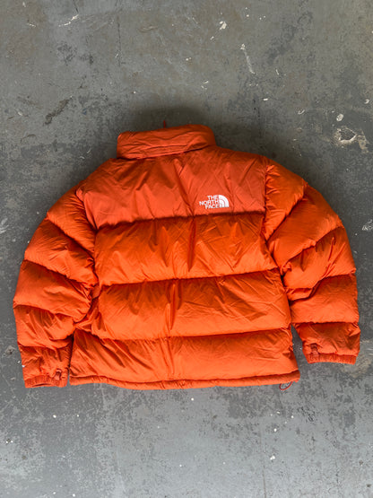 The North face 1996 Orange Nuptse Puffer - Size XL