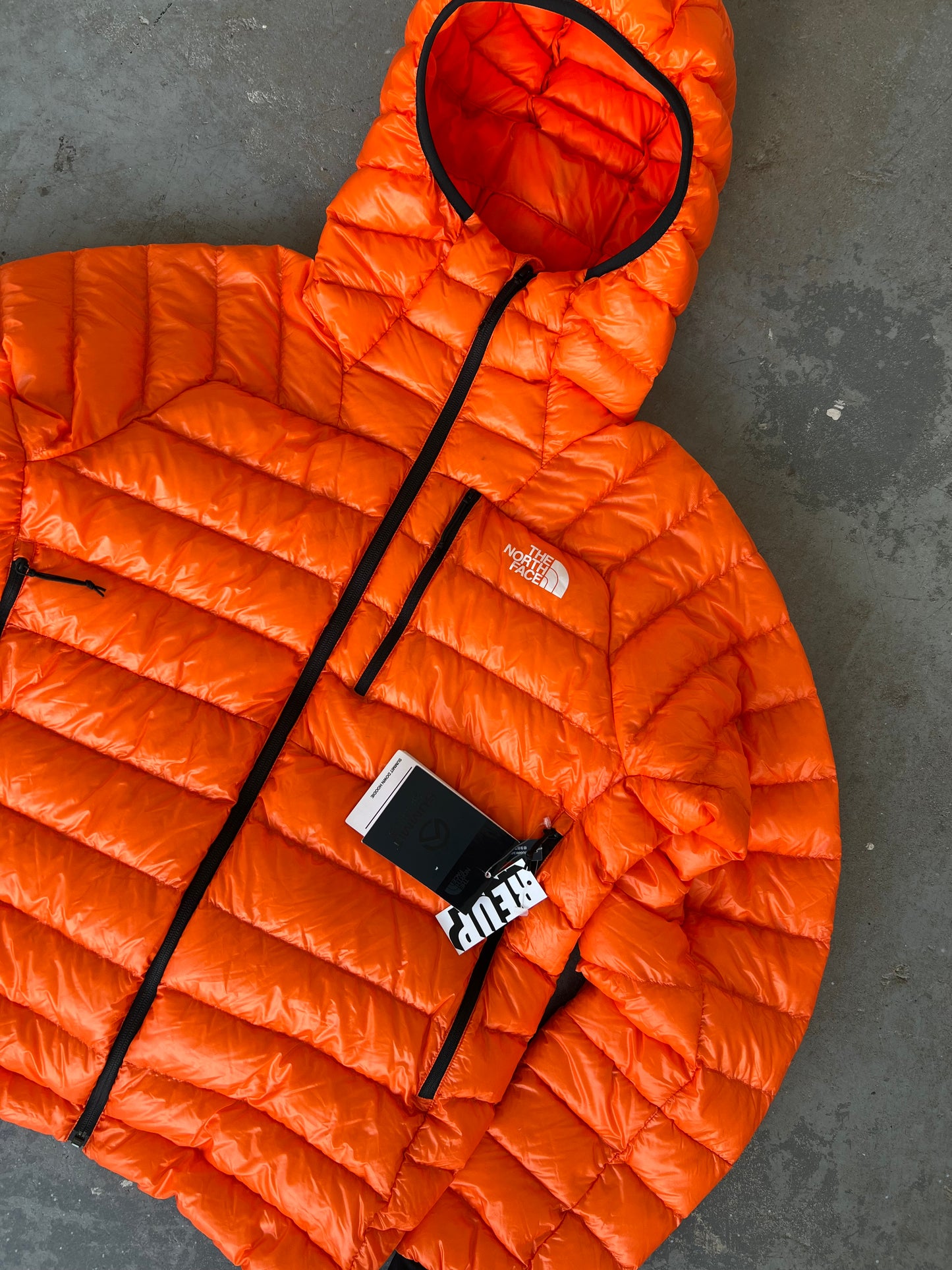 NEW The North Face Orange Summit down Jacket- Size L