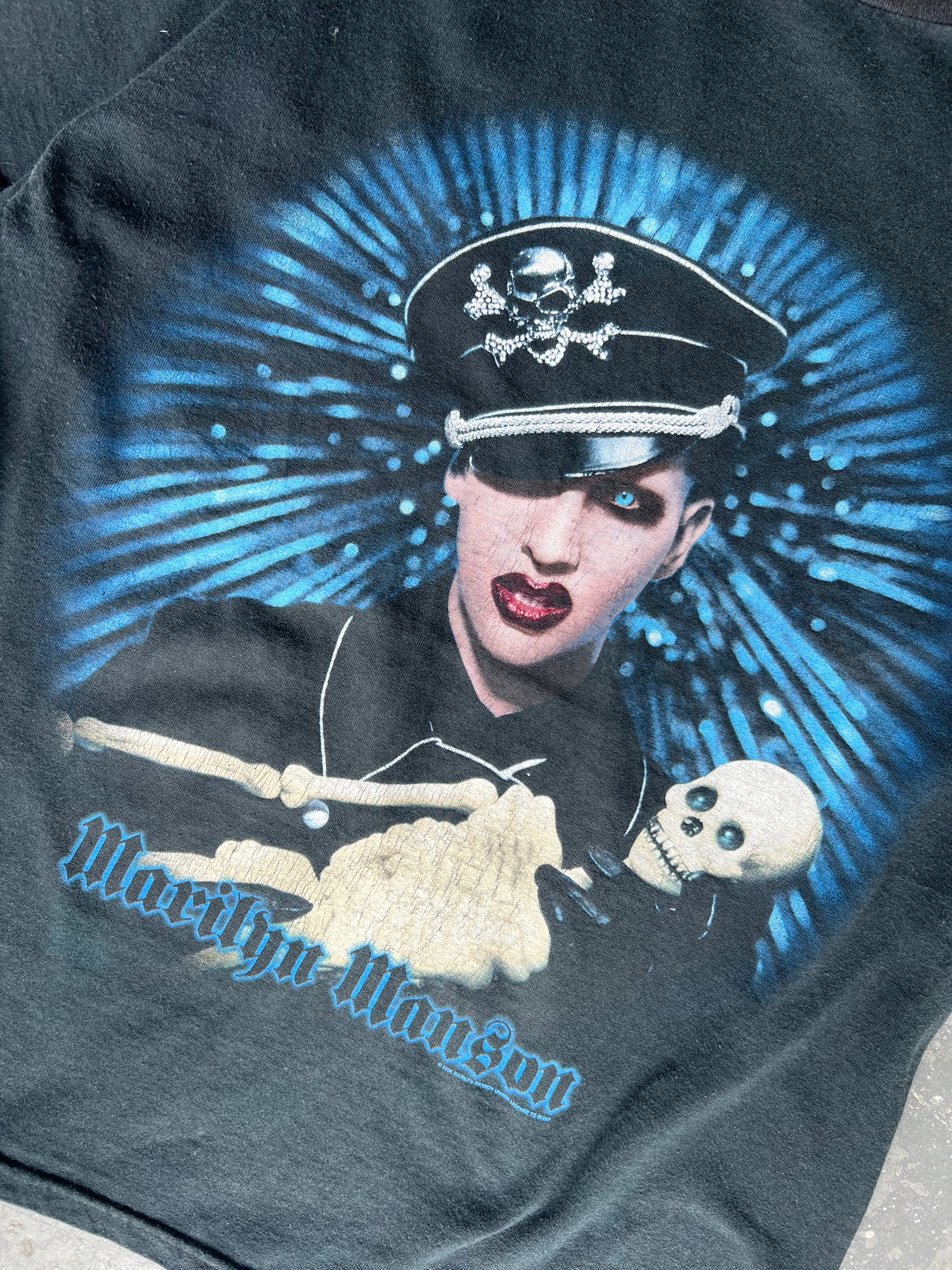 04' Marilyn Manson ''Against all Gods american tour'' tee - Sz M