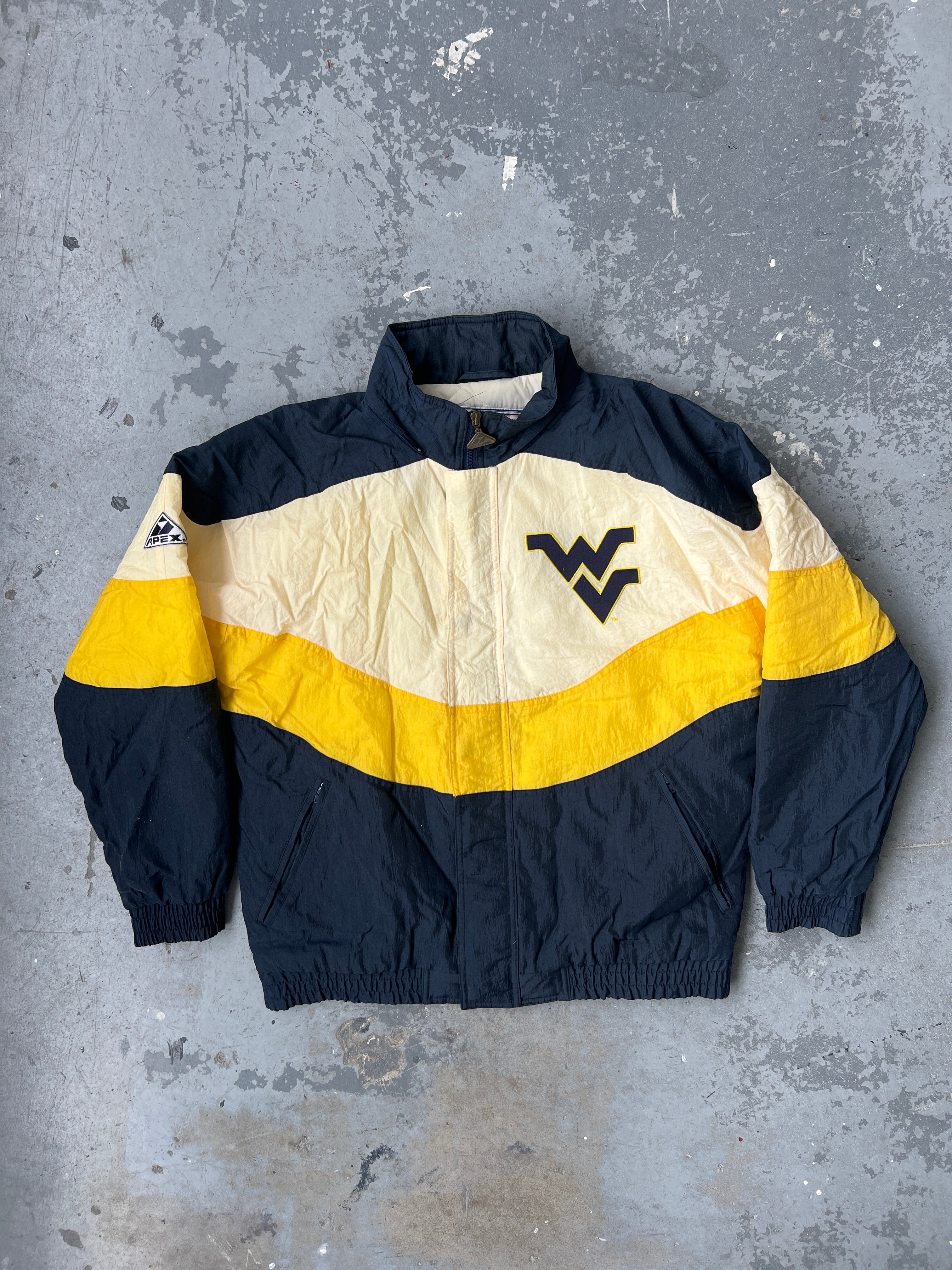 90s Apex West Virginia U. Puffer Jacket - Size L