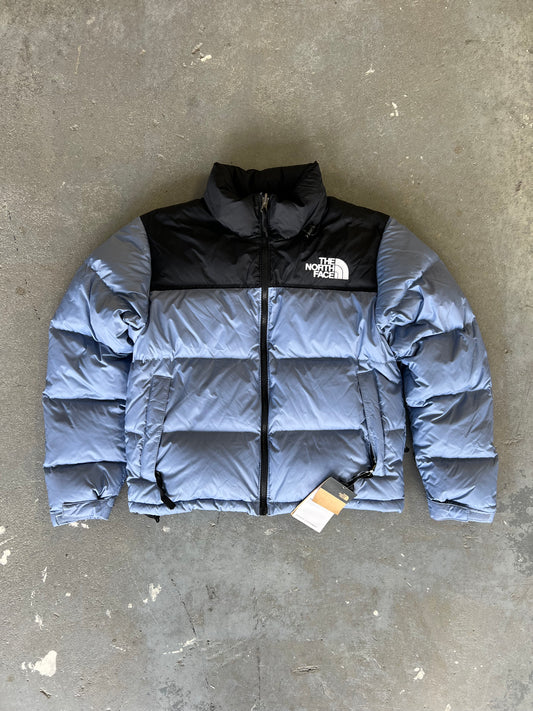 NEW The North face 1996 light blue/Black Nuptse Puffer - Size M(W)