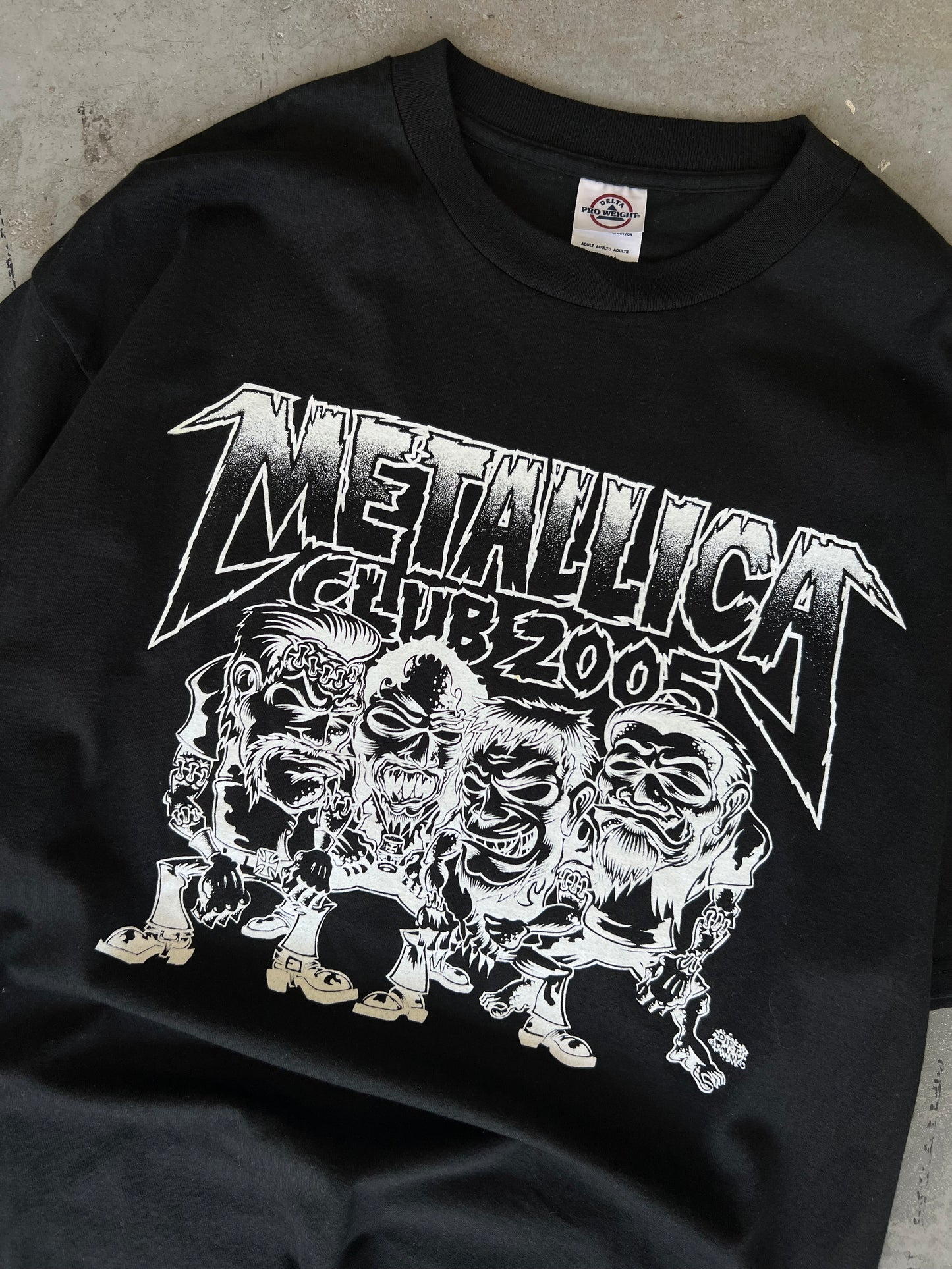 05' Metallica Club  tee - Sz XL