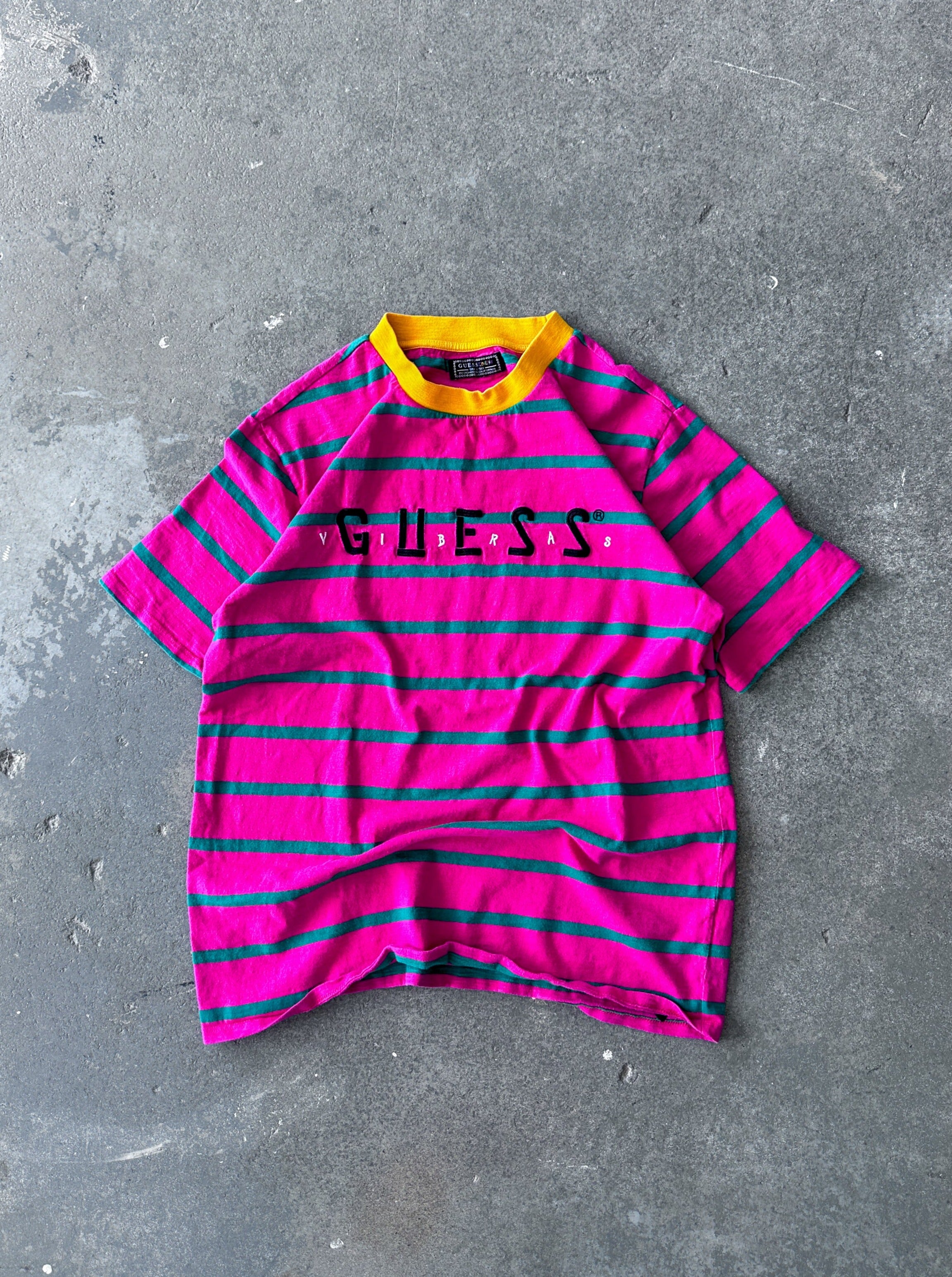 Guess/J.Balvin stripe Tee