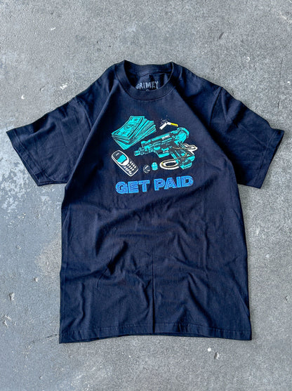 Grimey “Get paid” black tee