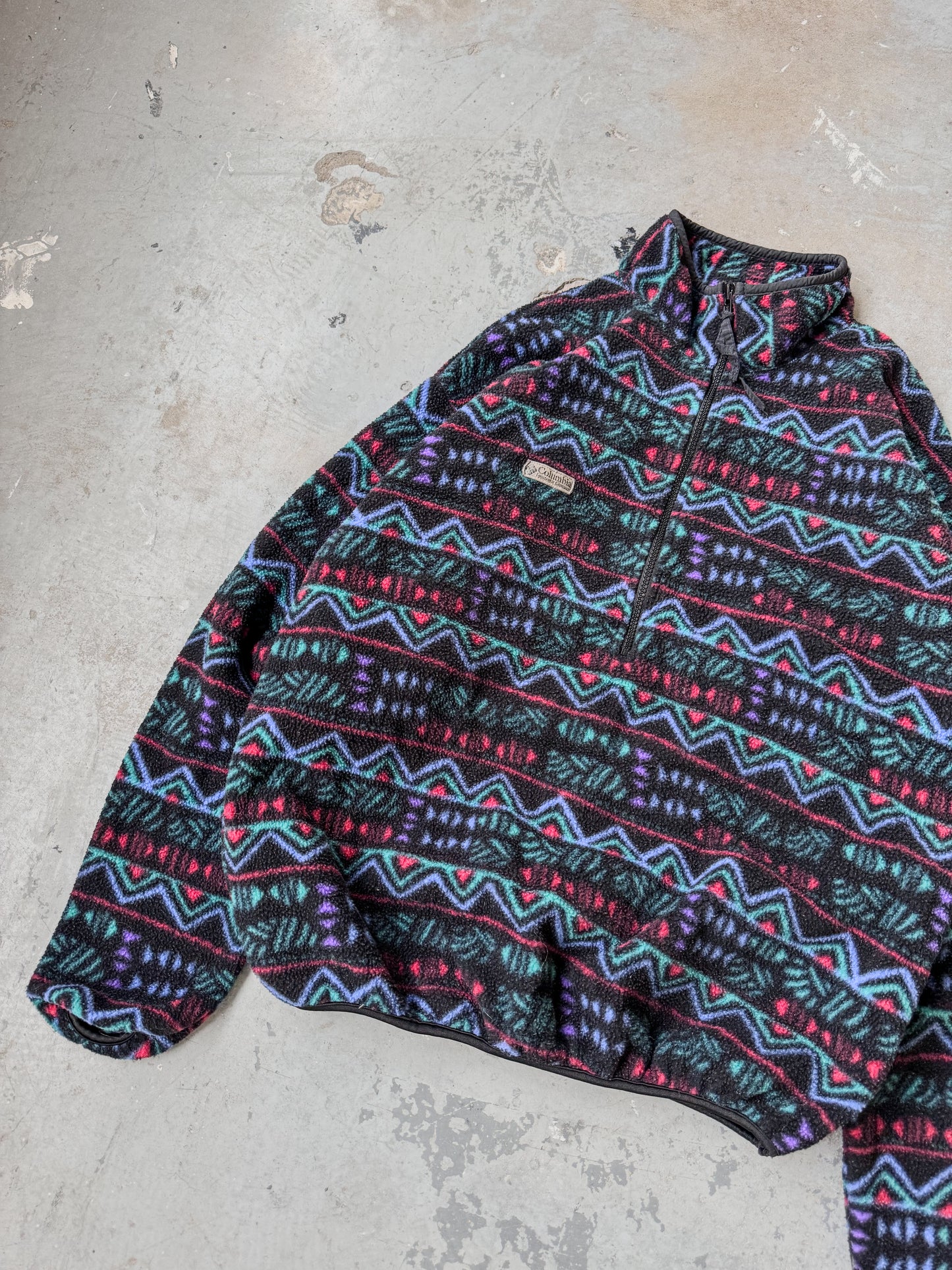 90s Columbia Snap T fleece