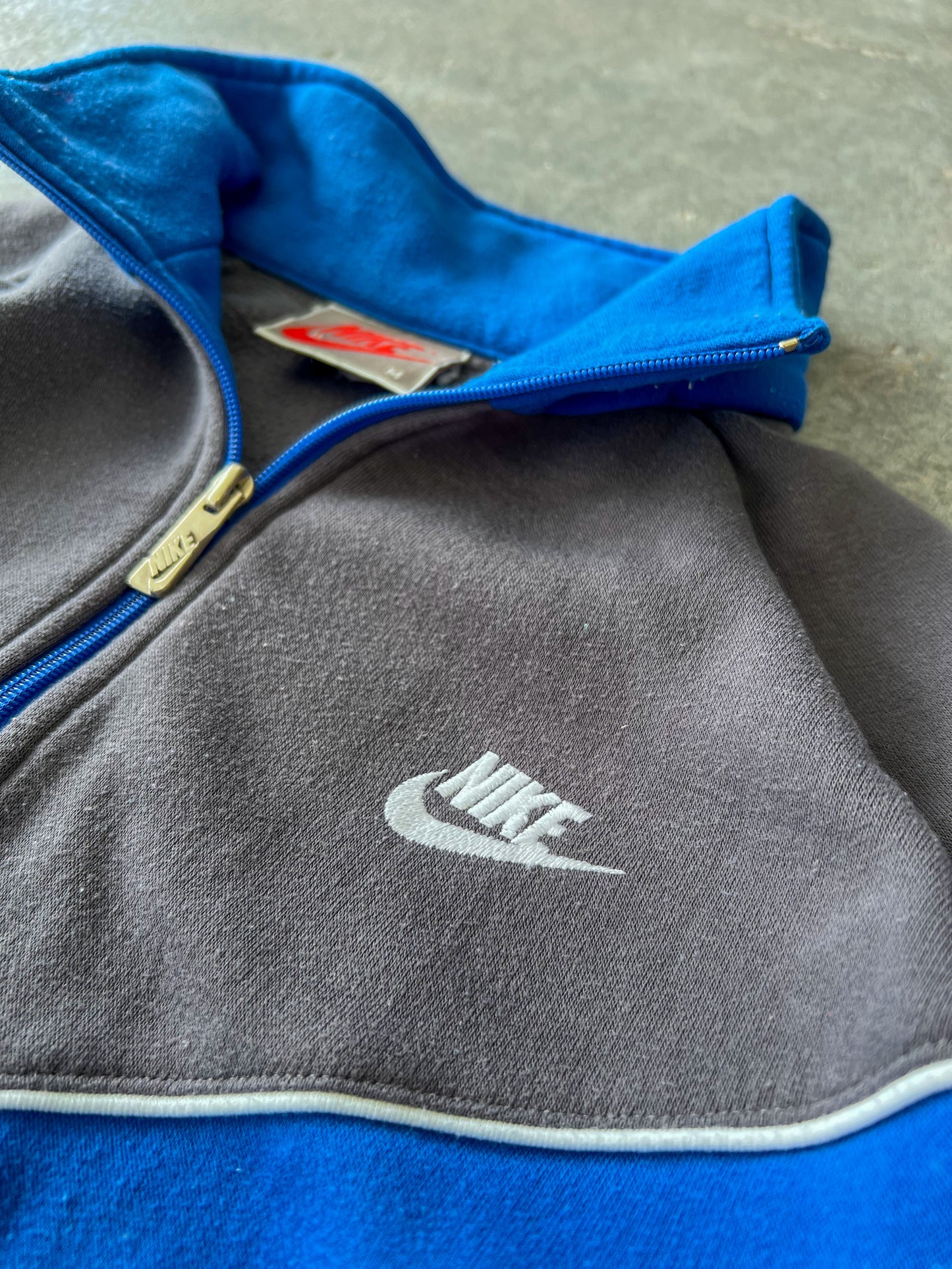 90s Nike blue track jacket