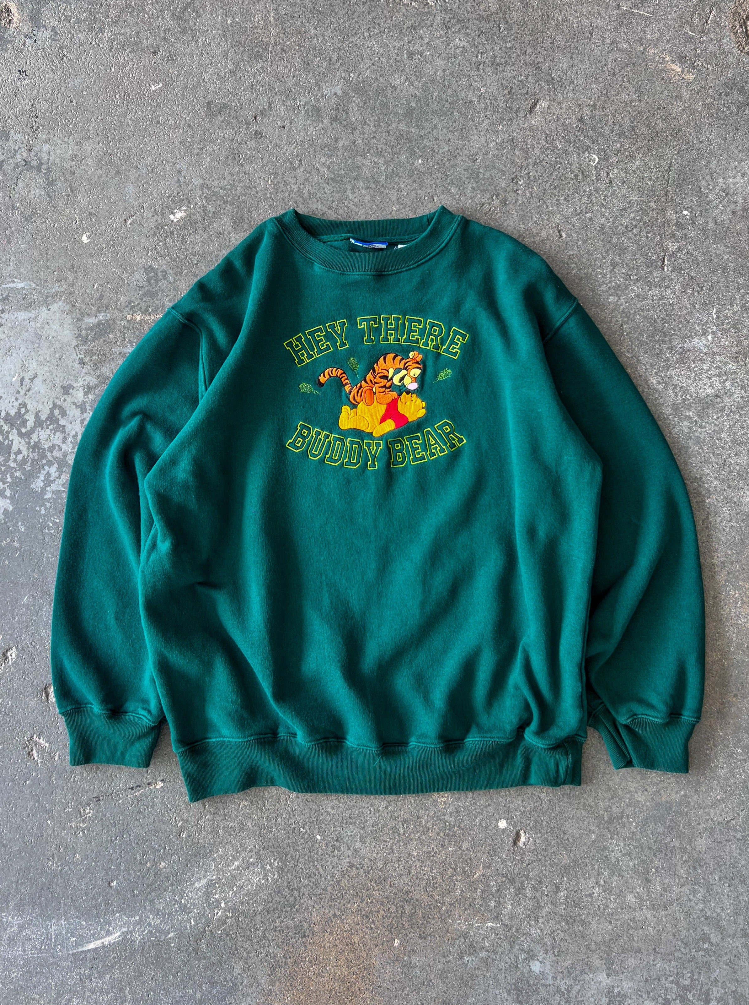 90s Winnie the pooh Buddy Bear Crewneck