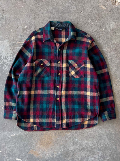 80s Woolrich Wool shirt - Sz L