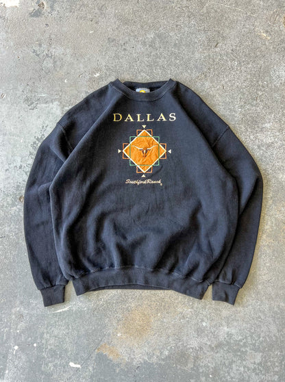 90s Dallas Southfork Ranch Crewneck