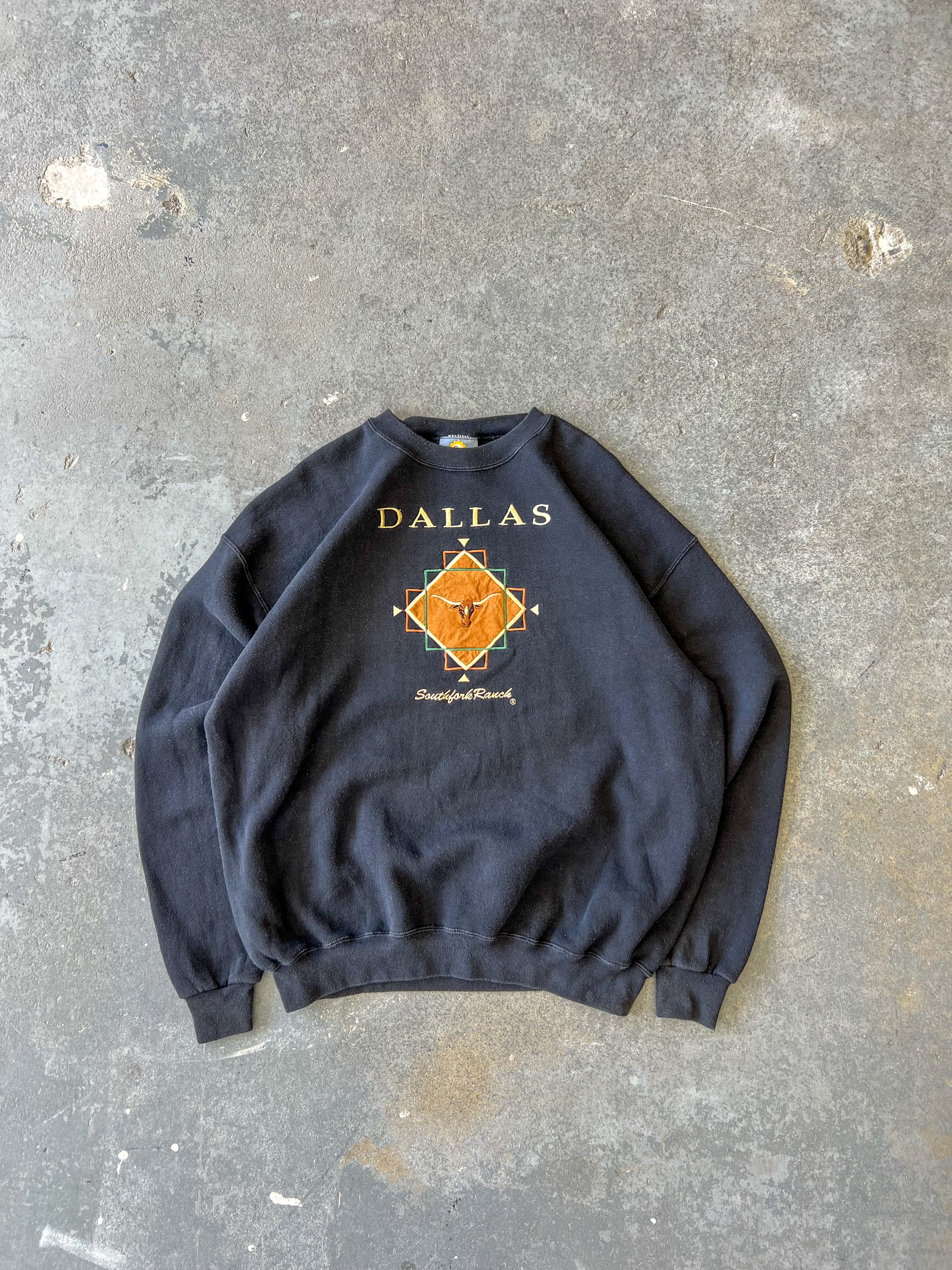 90s Dallas Southfork Ranch Crewneck