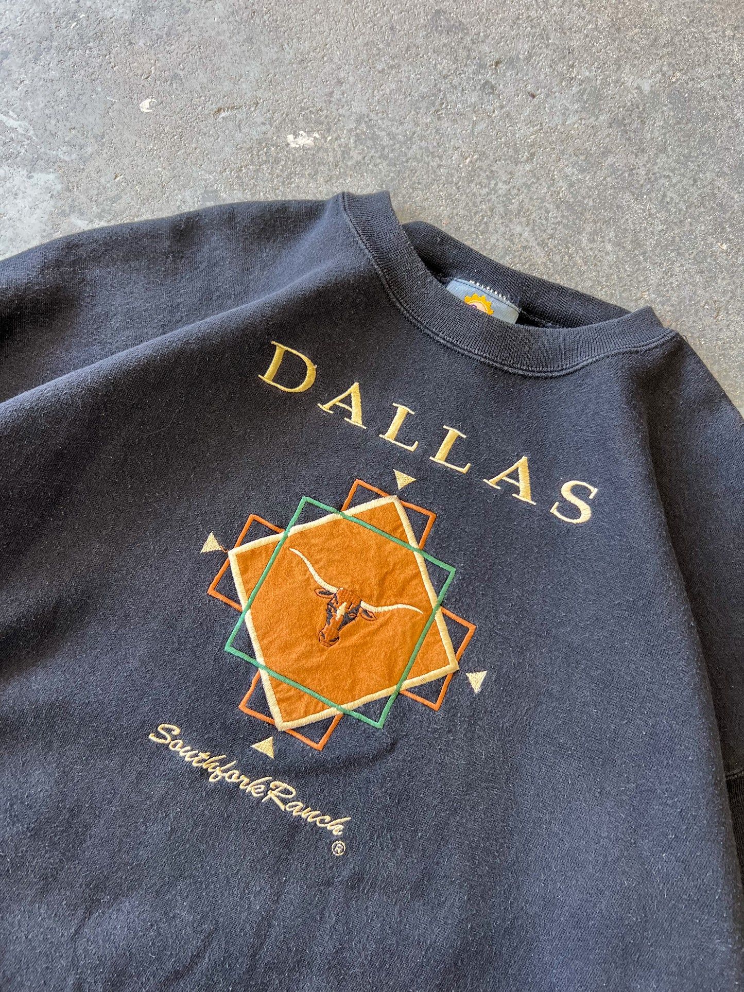 90s Dallas Southfork Ranch Crewneck