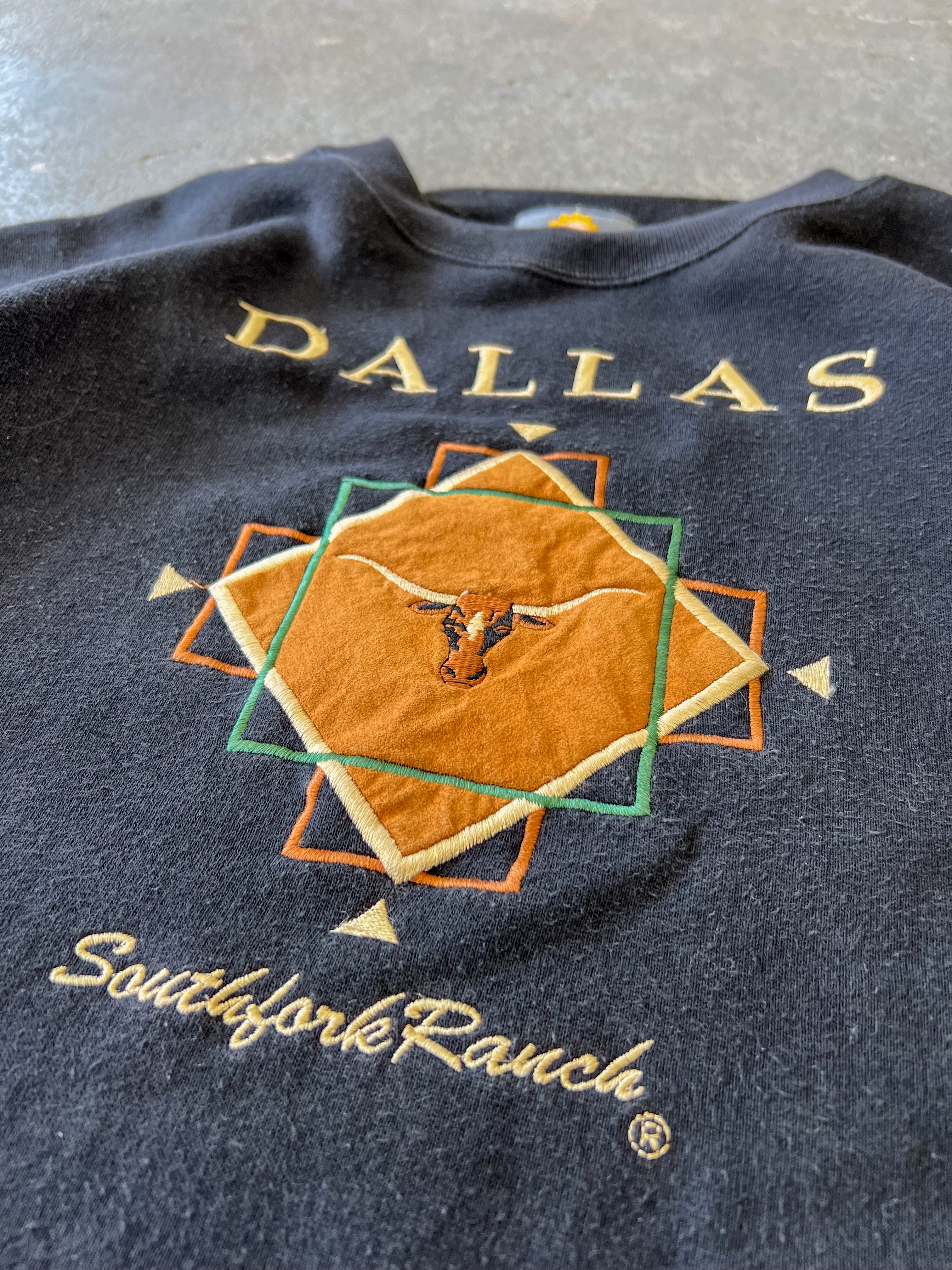 90s Dallas Southfork Ranch Crewneck