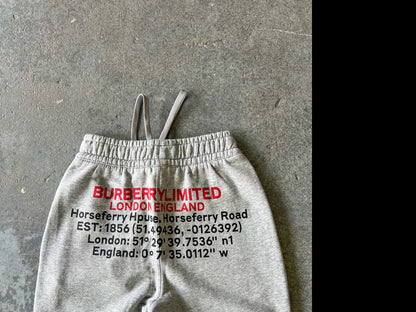 Burberry Unlimited grey sweatpants