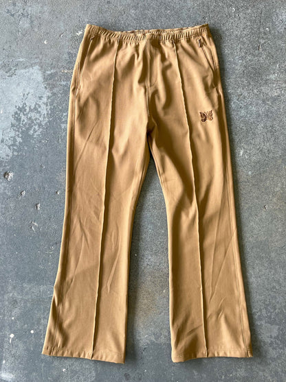 Needles pleated nylon flared beige trackpants - Sz M