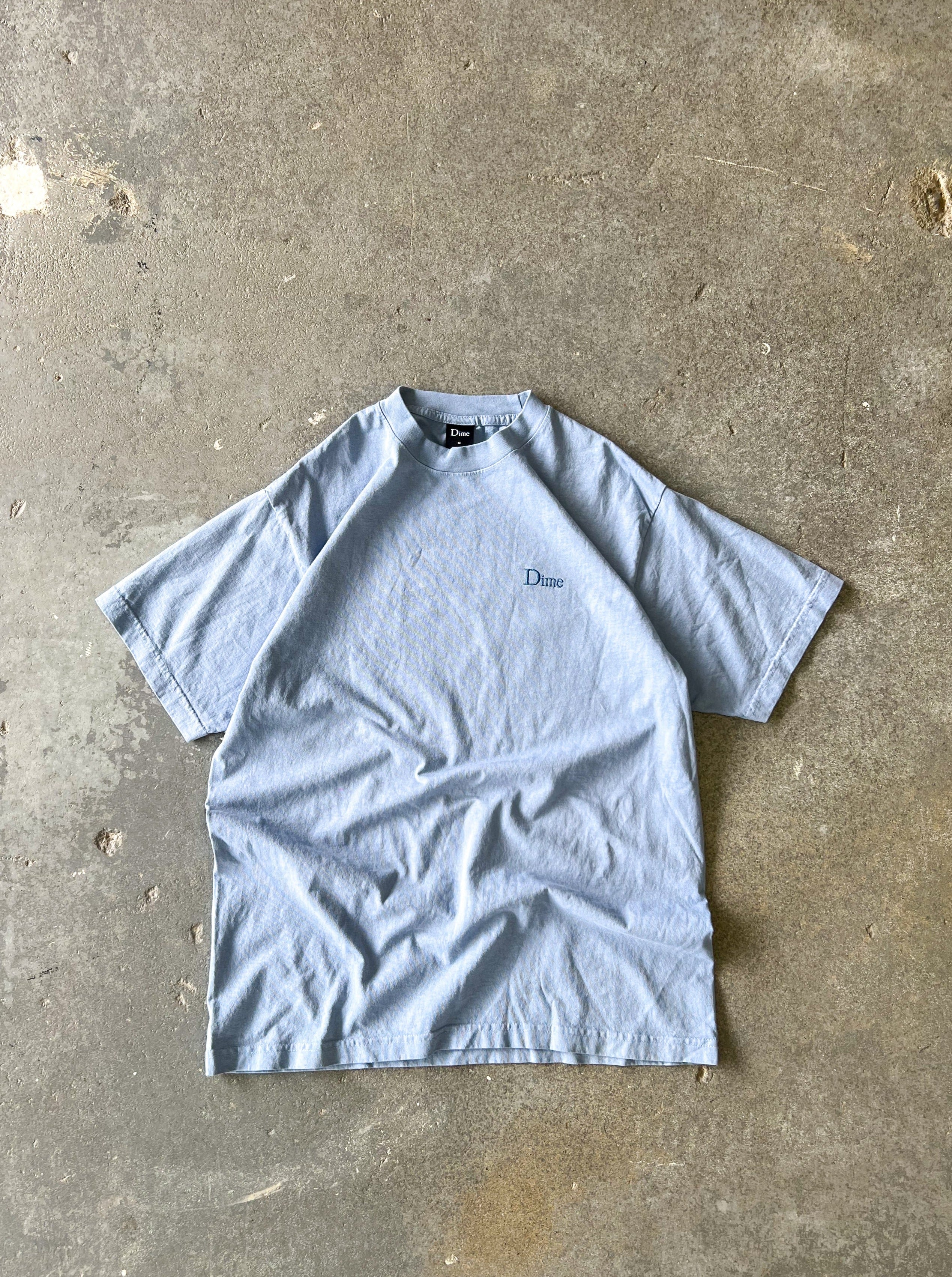 Dime Logo Blue tee - Sz M