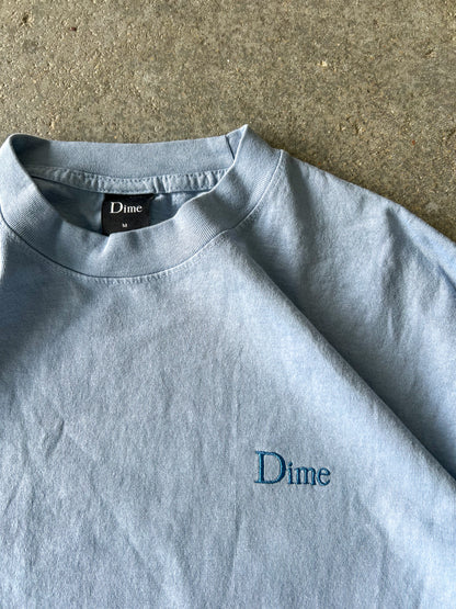 Dime Logo Blue tee - Sz M