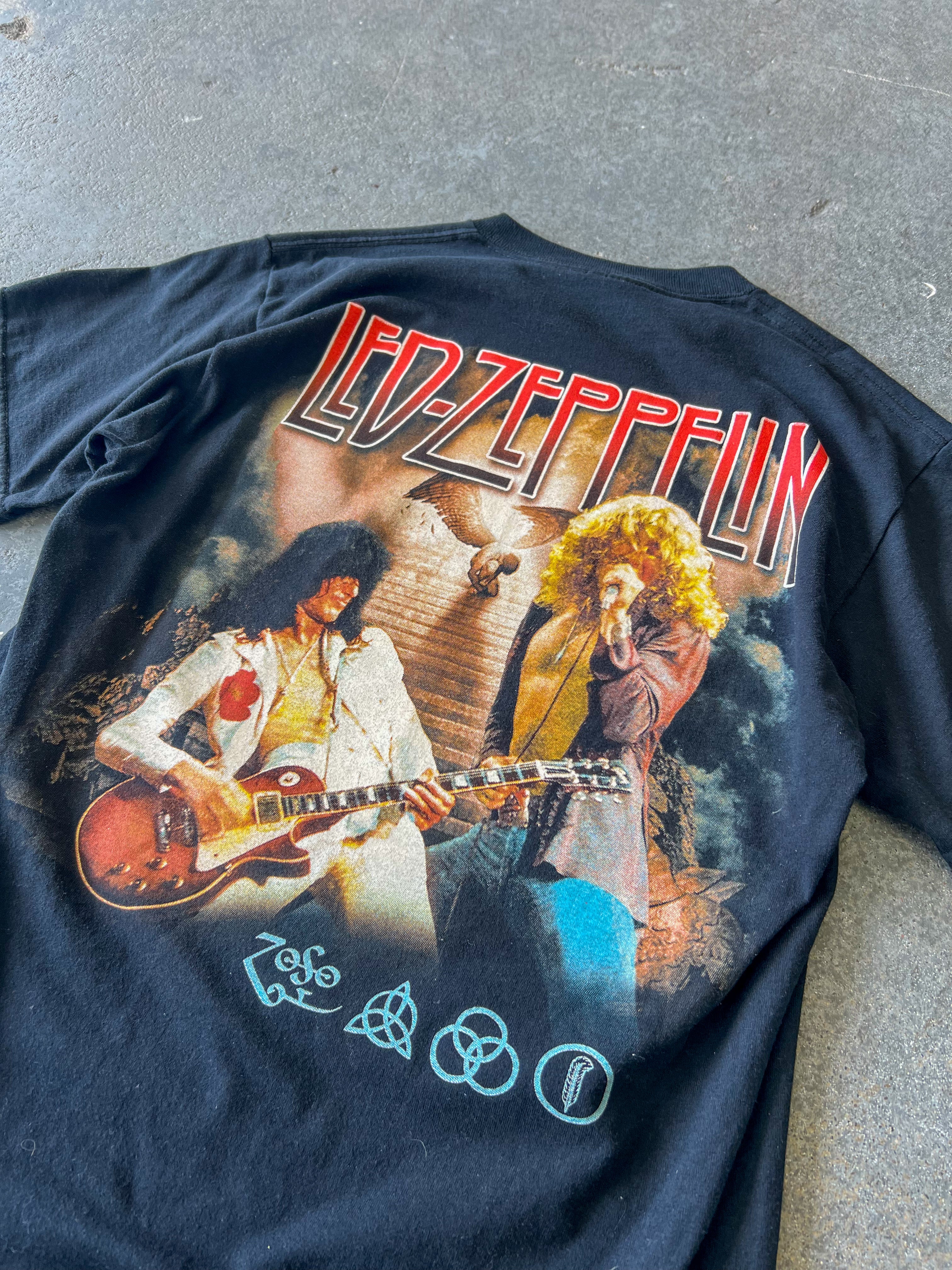 Led-Zeppelin graphic band tee - Sz M