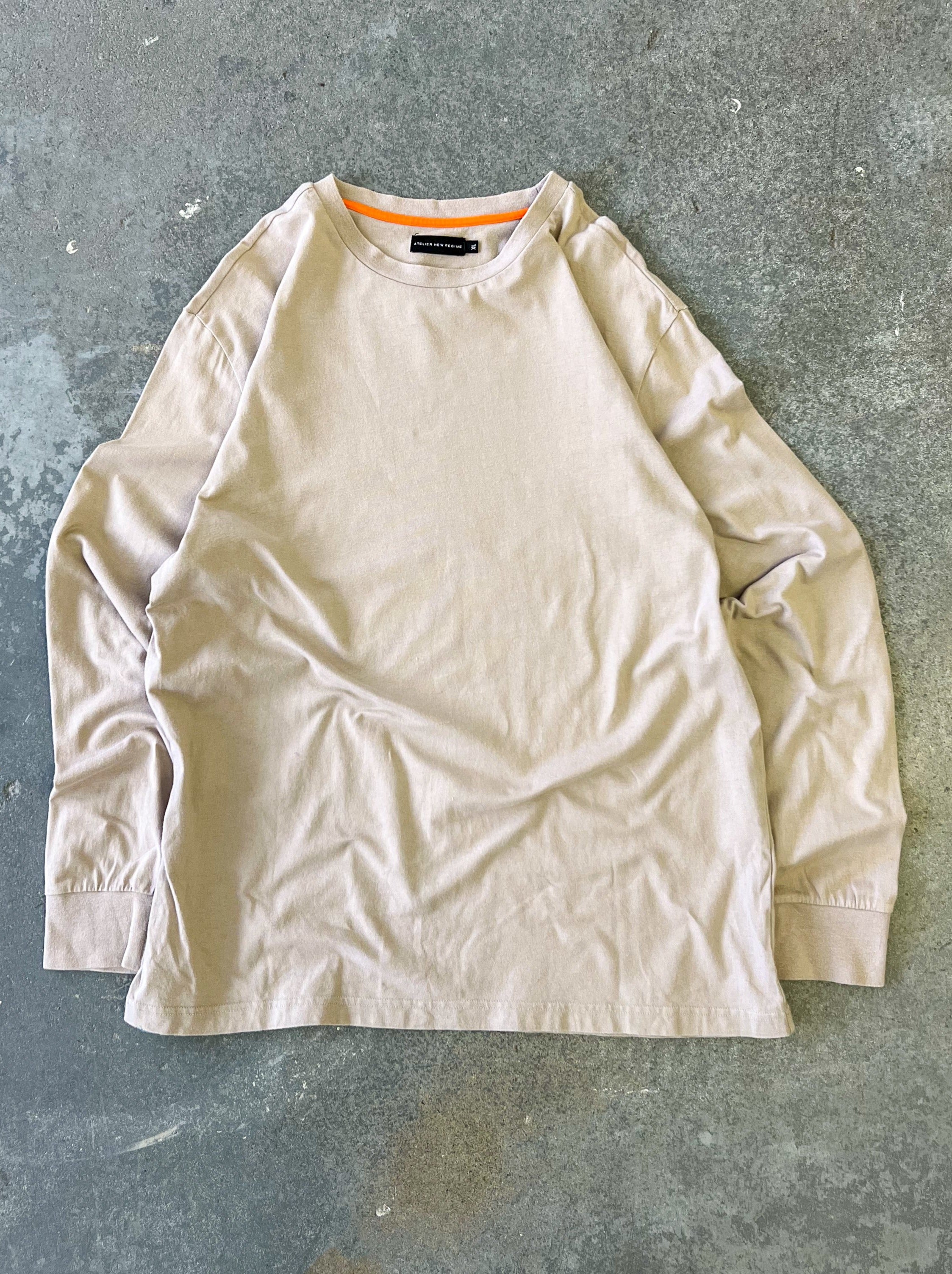 New Regime Rose beige L/S - Sz L