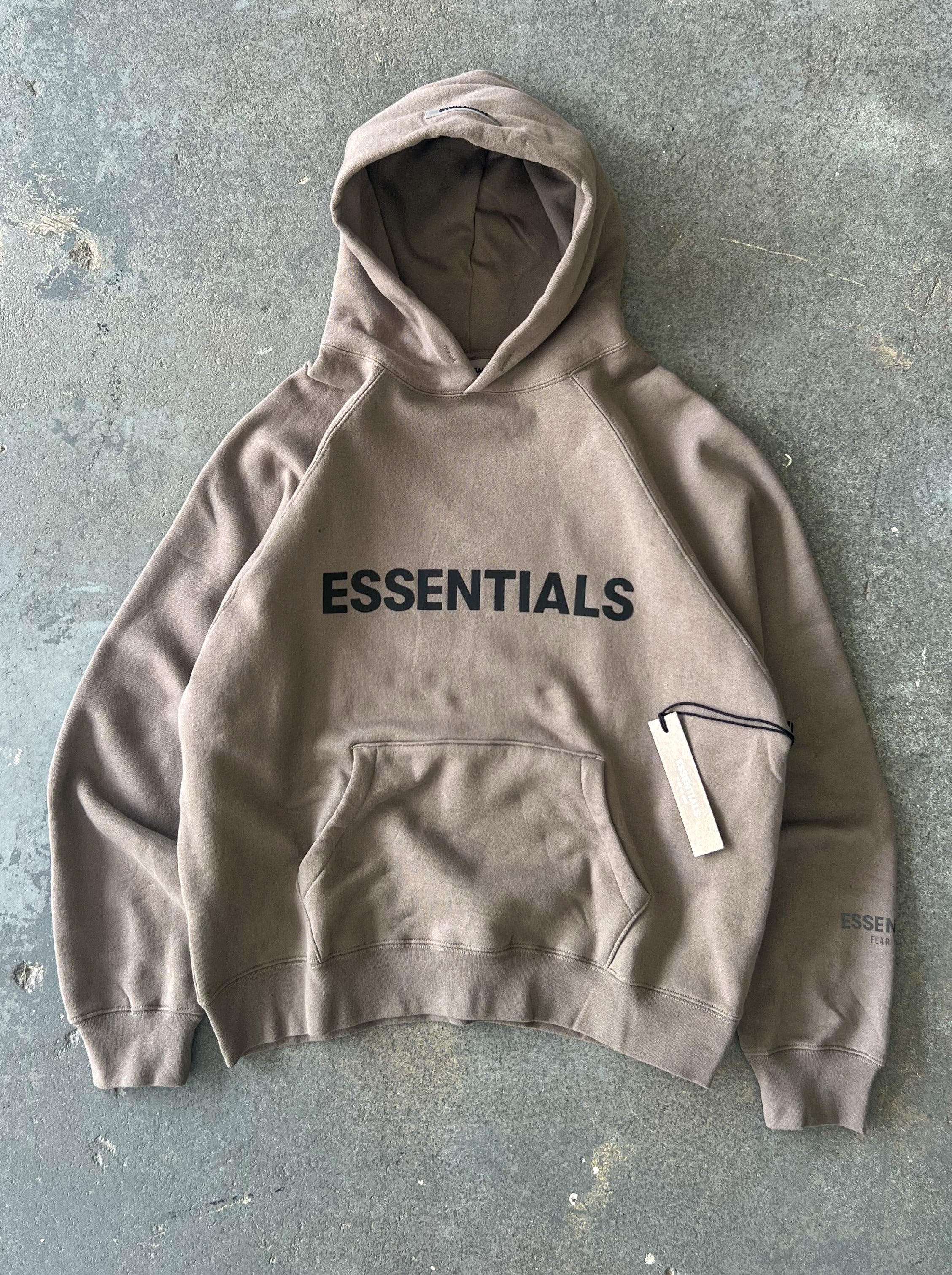 Essentials Cement Pullover hoodie - Sz M