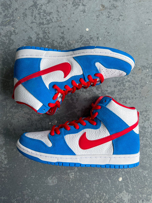 Nike SB Dunk high “Doraemon” - 9.5US