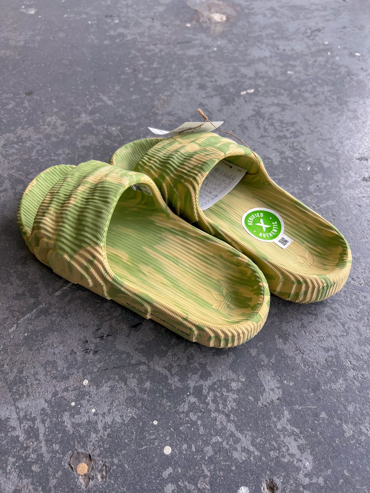 Adidas Adilette 22 Slider green - Sz 8US