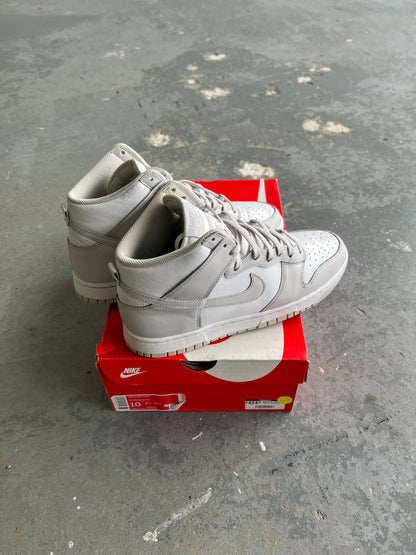 Nike Dunk High Vast Grey - Sz 10US